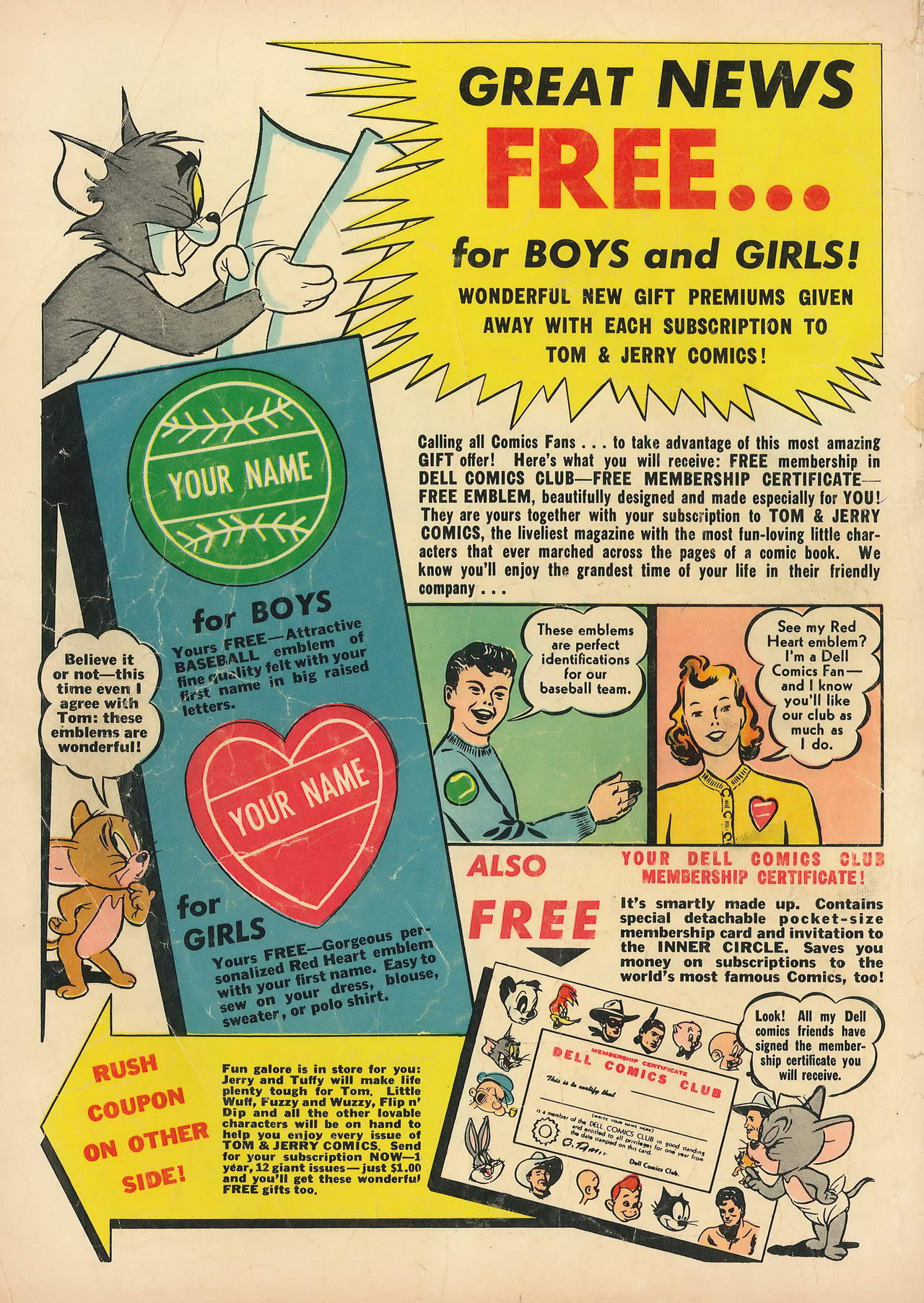 Read online Tom & Jerry Comics comic -  Issue #73 - 52