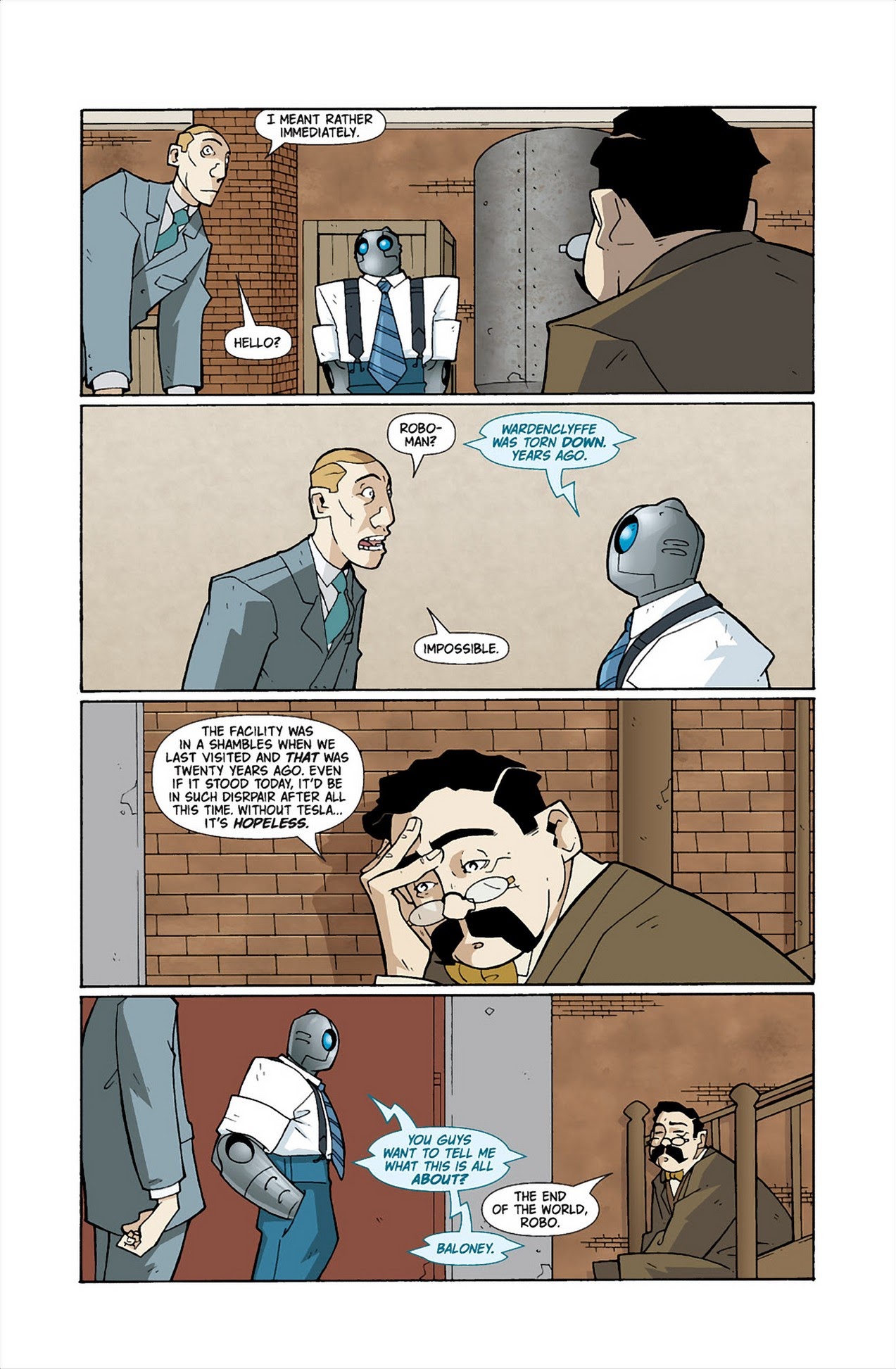 Read online Atomic Robo and the Shadow From Beyond Time comic -  Issue #1 - 10