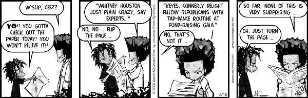 Read online The Boondocks Collection comic -  Issue # Year 2000 - 131
