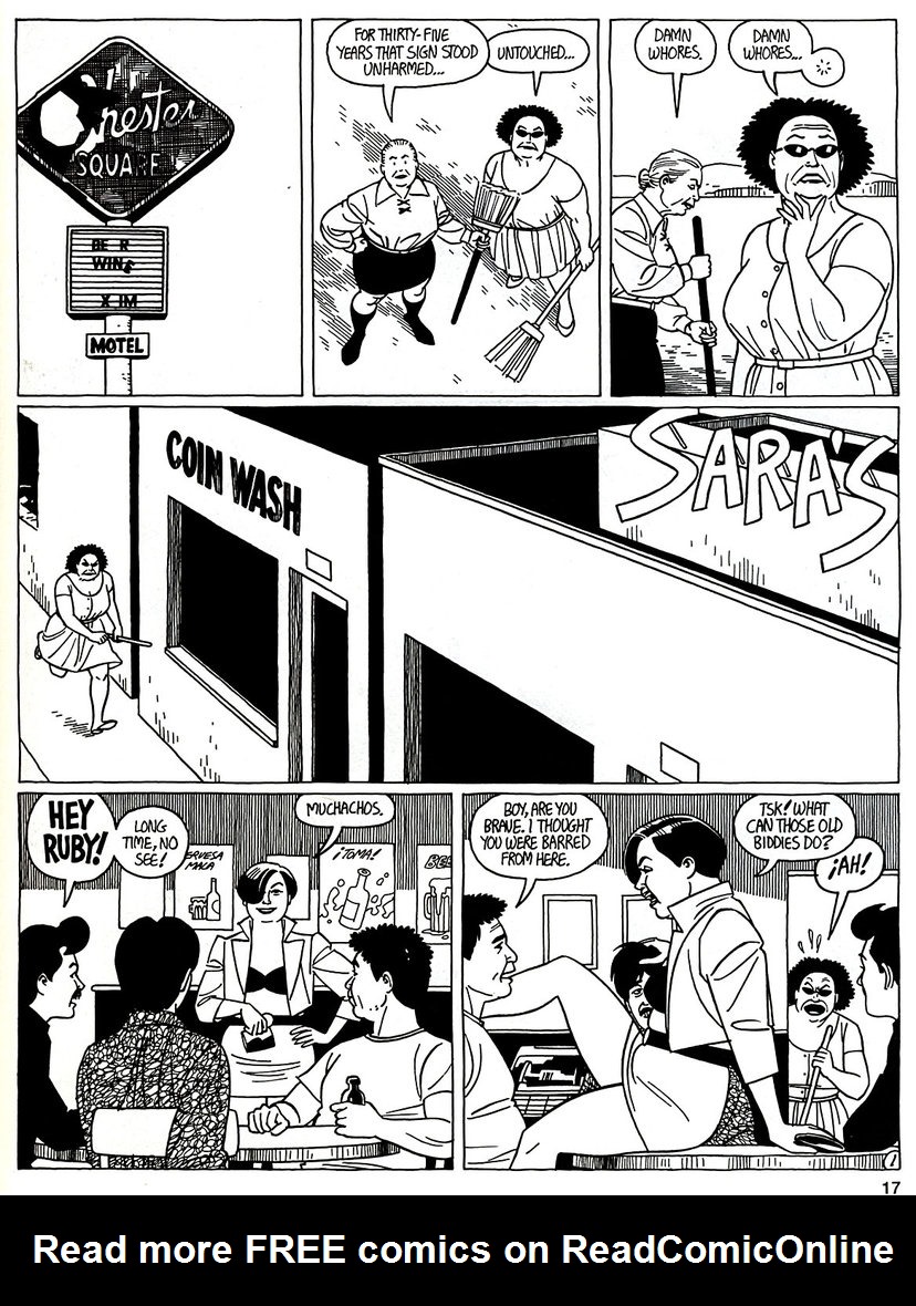 Read online Love and Rockets (1982) comic -  Issue #47 - 19