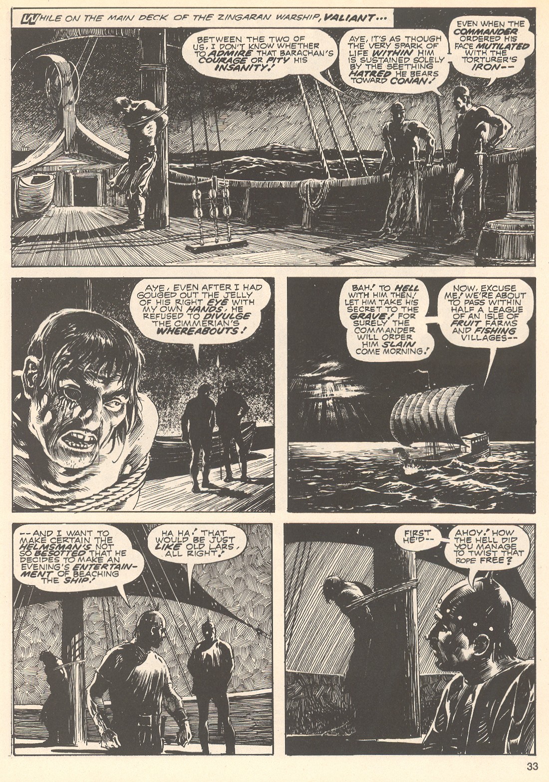The Savage Sword Of Conan issue 75 - Page 33