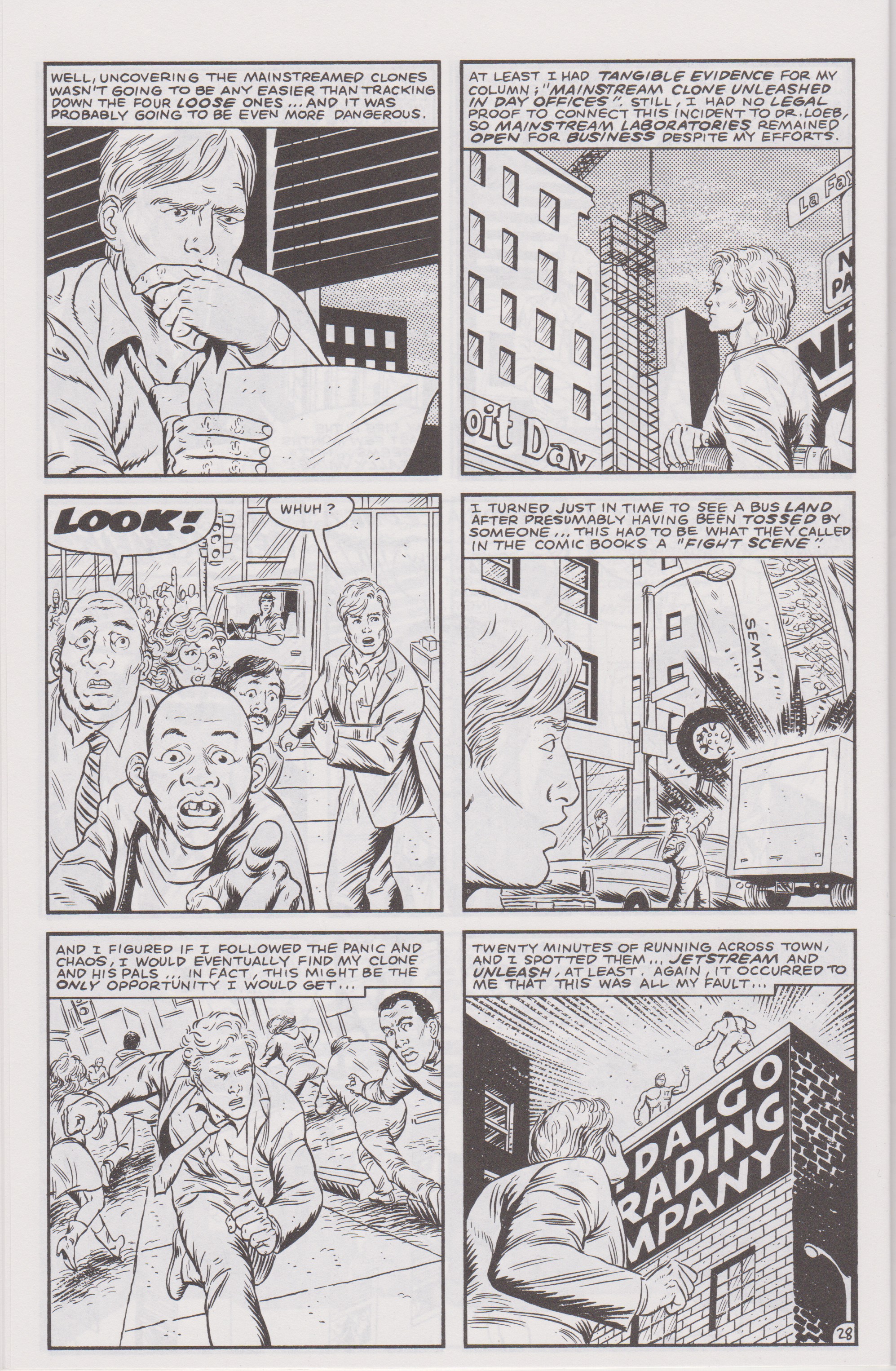 Read online Don Simpson's Bizarre Heroes comic -  Issue #0 - 30