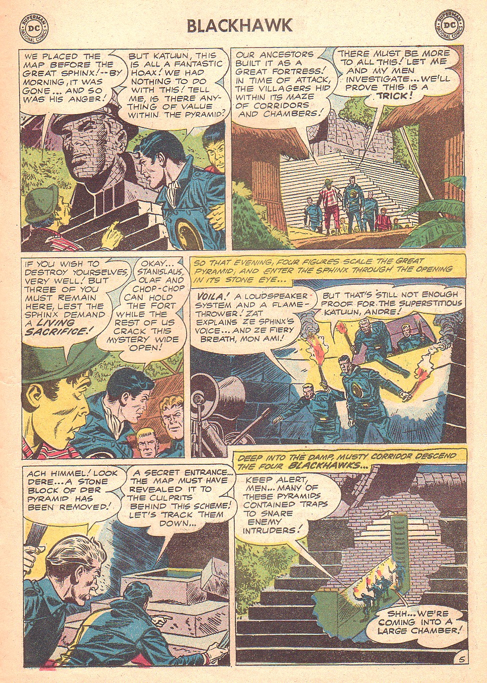 Read online Blackhawk (1957) comic -  Issue #157 - 7