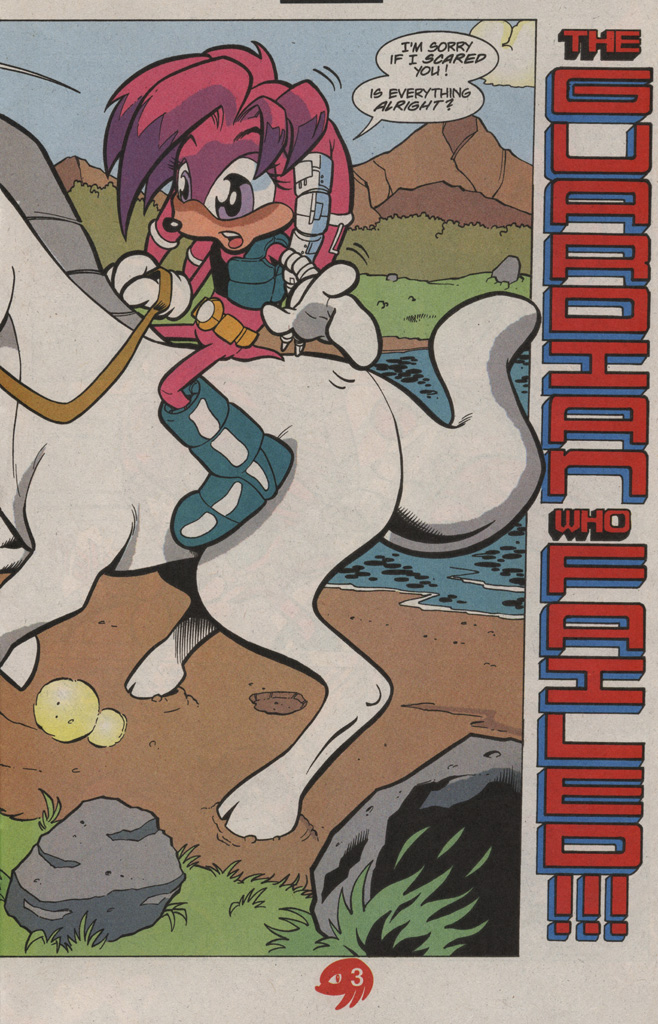 Read online Knuckles the Echidna comic -  Issue #17 - 7