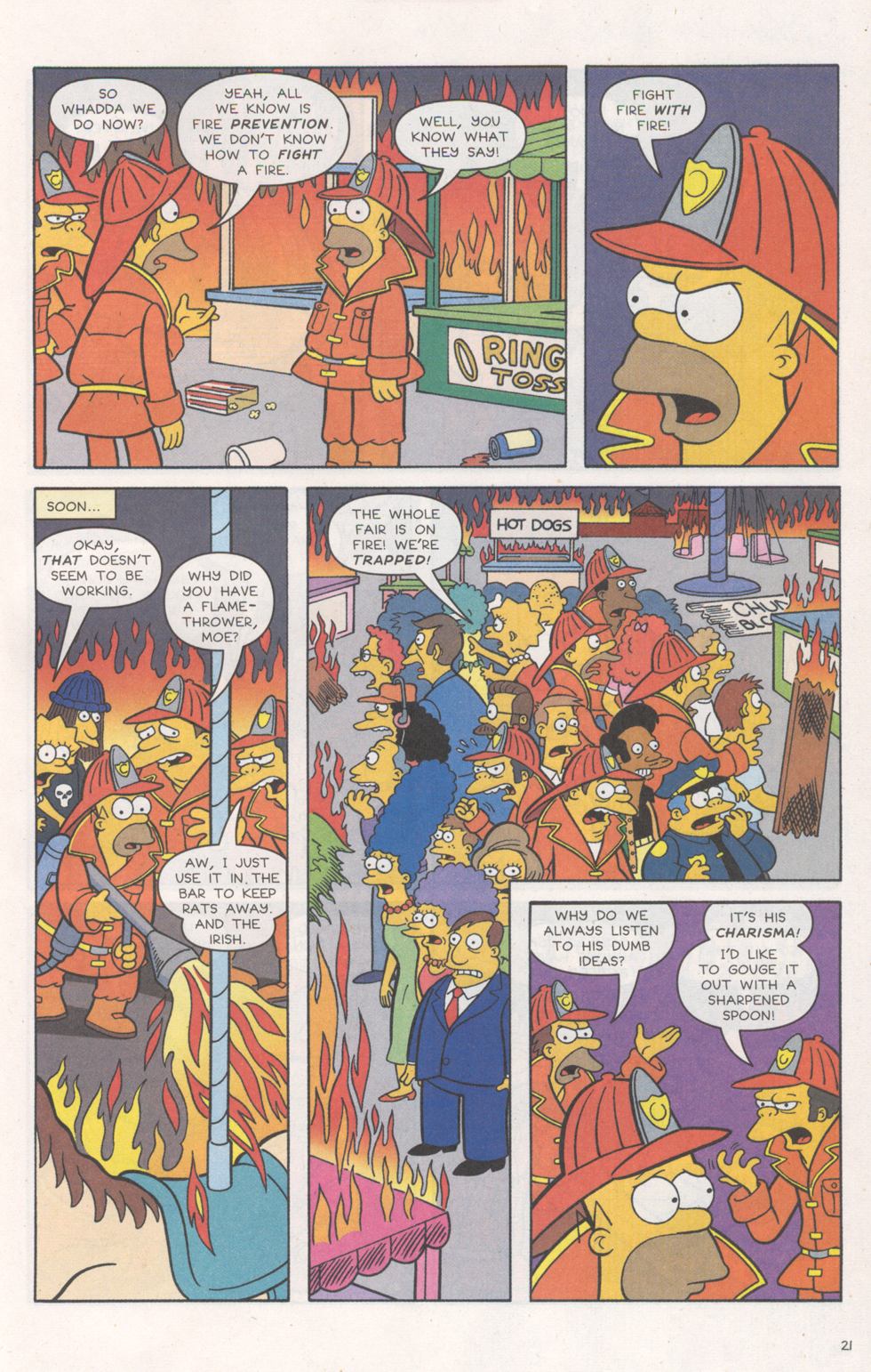 Read online Simpsons Comics comic -  Issue #93 - 22