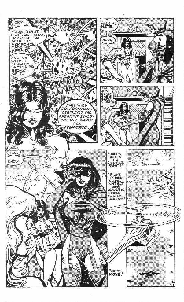 Read online Femforce: Claws of the She-Cat comic -  Issue # Full - 23