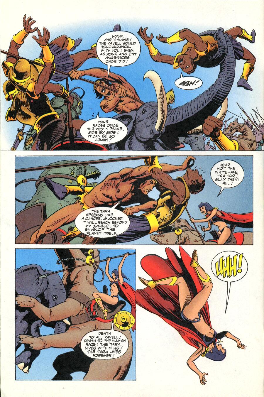 Read online Tarzan (1996) comic -  Issue #5 - 6