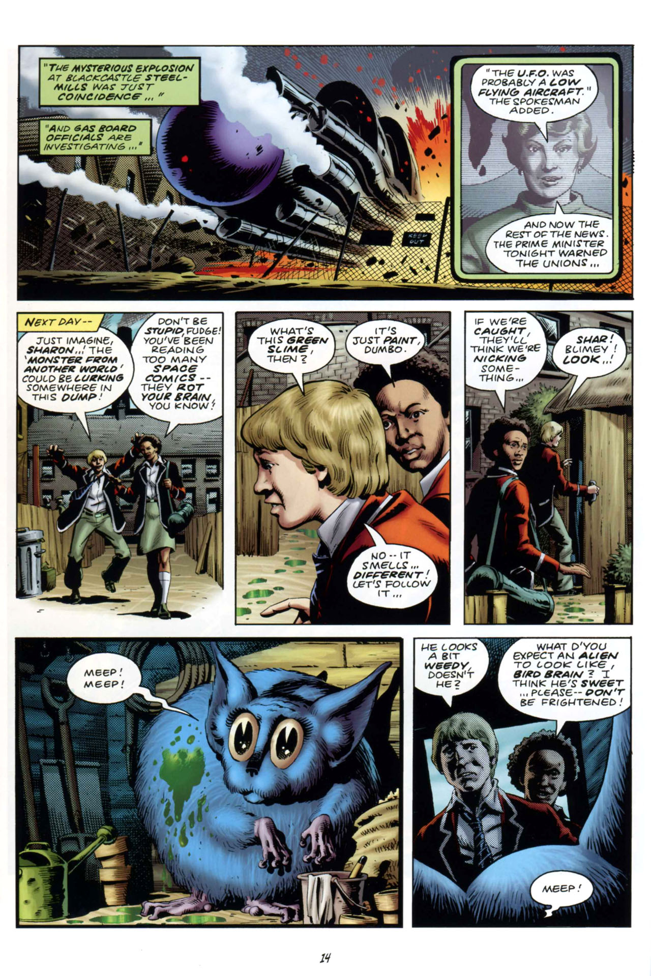 Read online Doctor Who Classics comic -  Issue #4 - 16