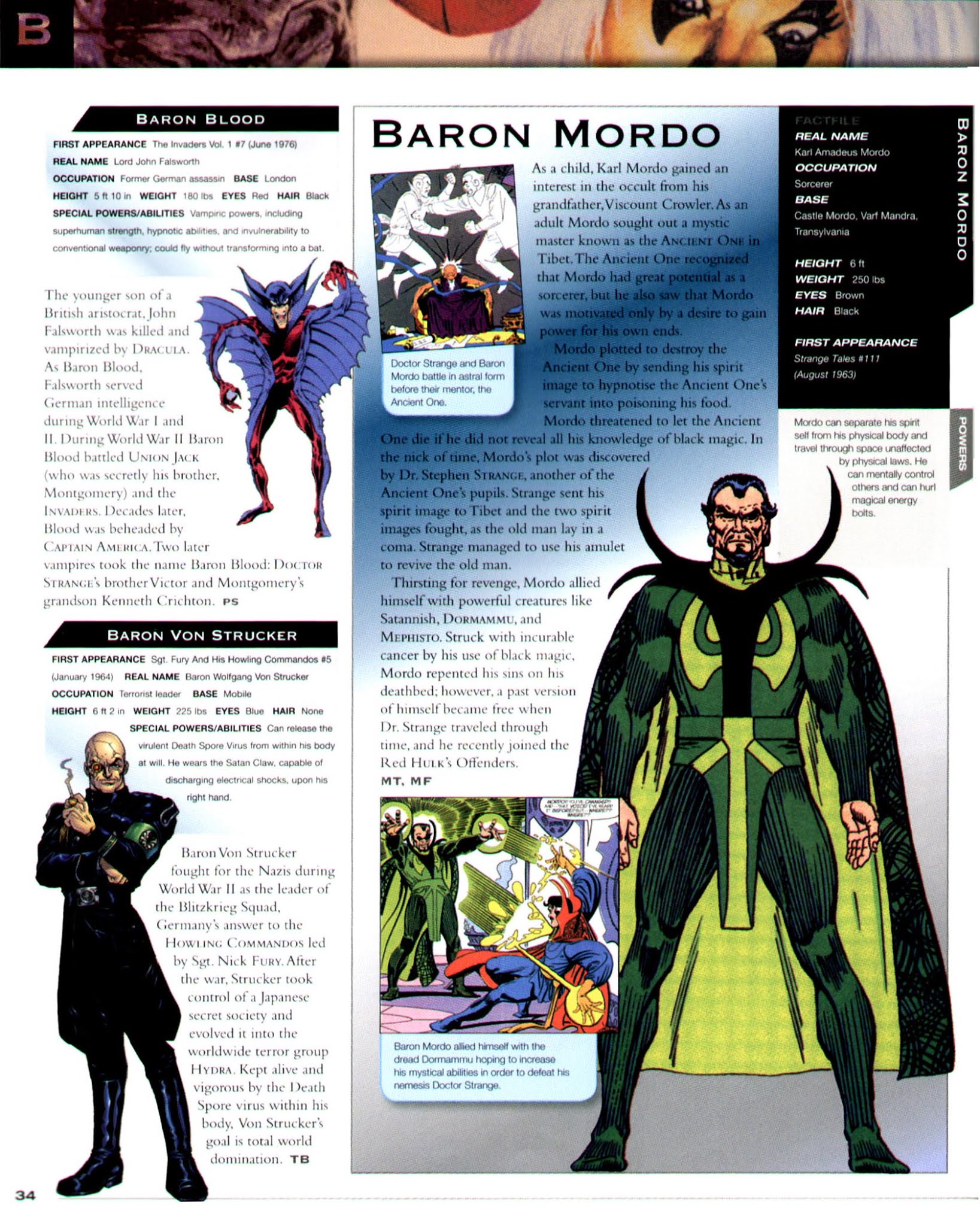 Read online The Marvel Encyclopedia comic -  Issue # TPB 2 (Part 1) - 35