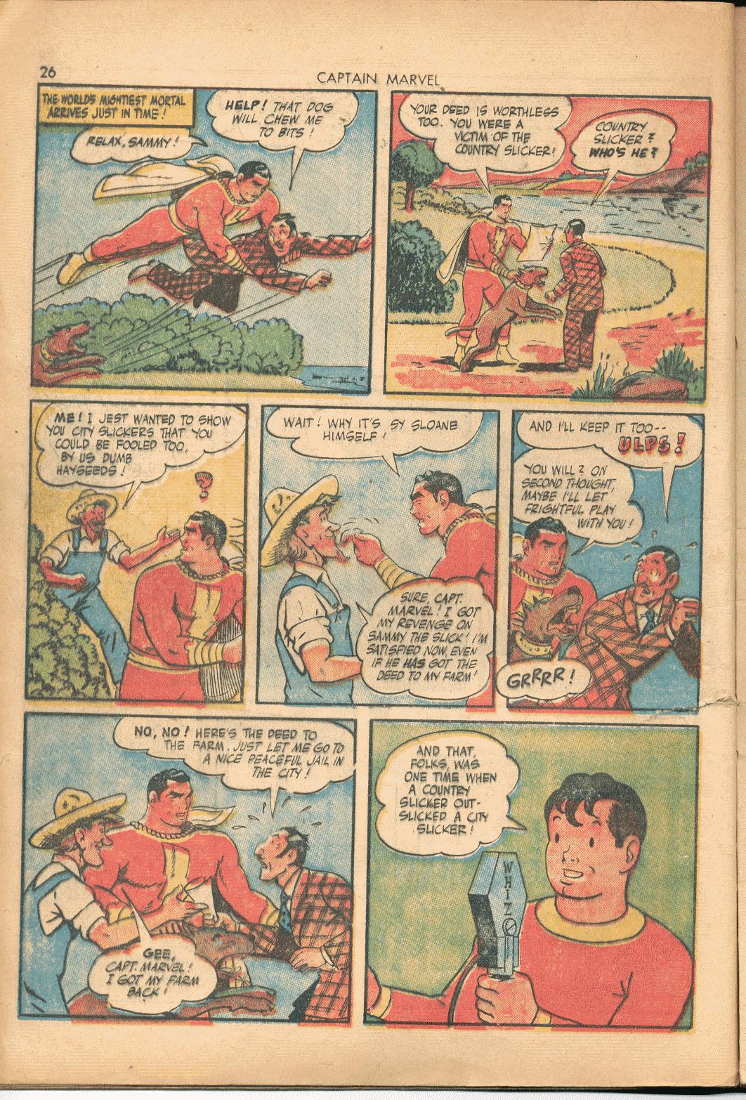 Read online Captain Marvel Adventures comic -  Issue #54 - 27