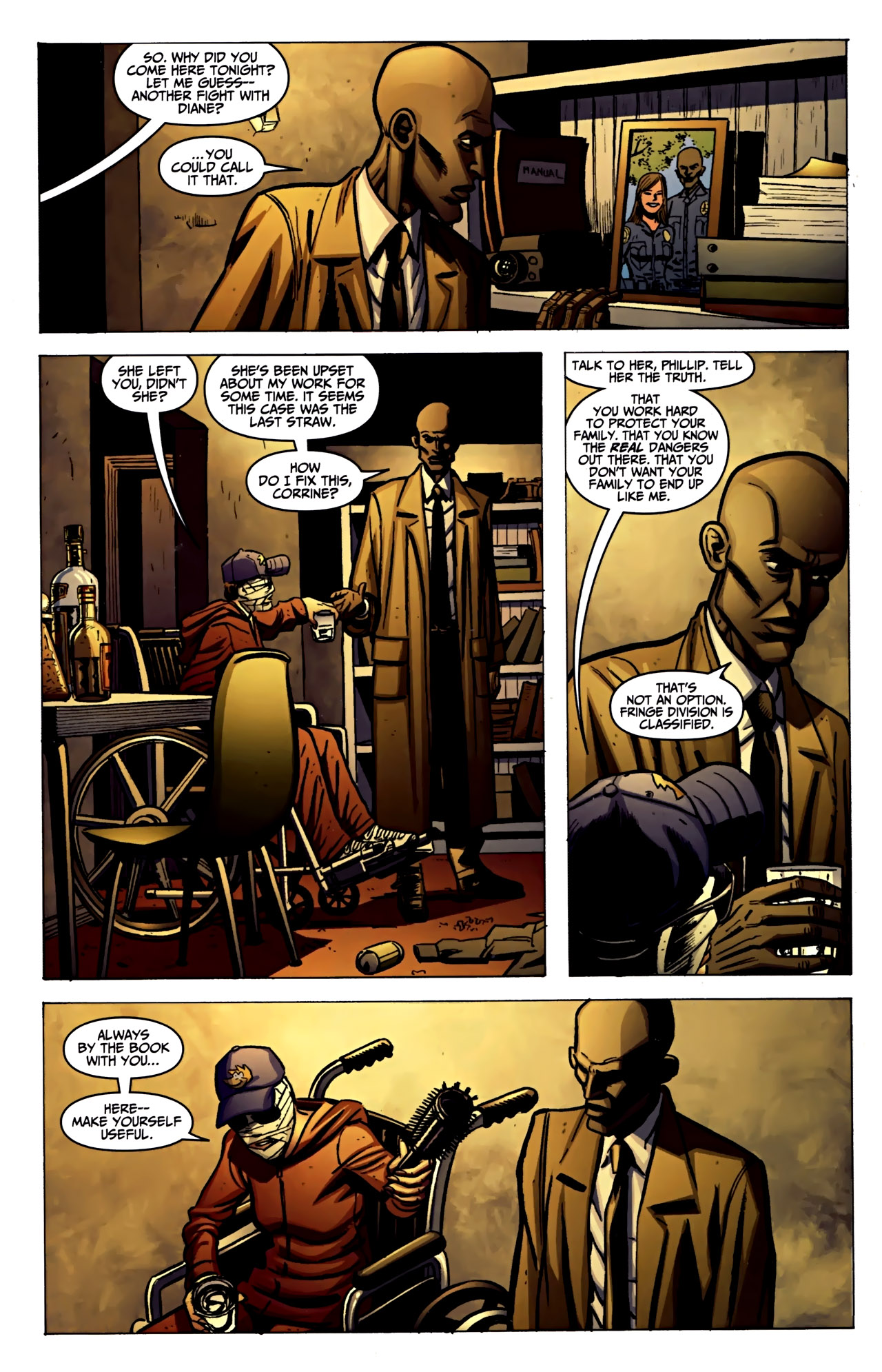 Read online Fringe: Tales from the Fringe comic -  Issue #2 - 12