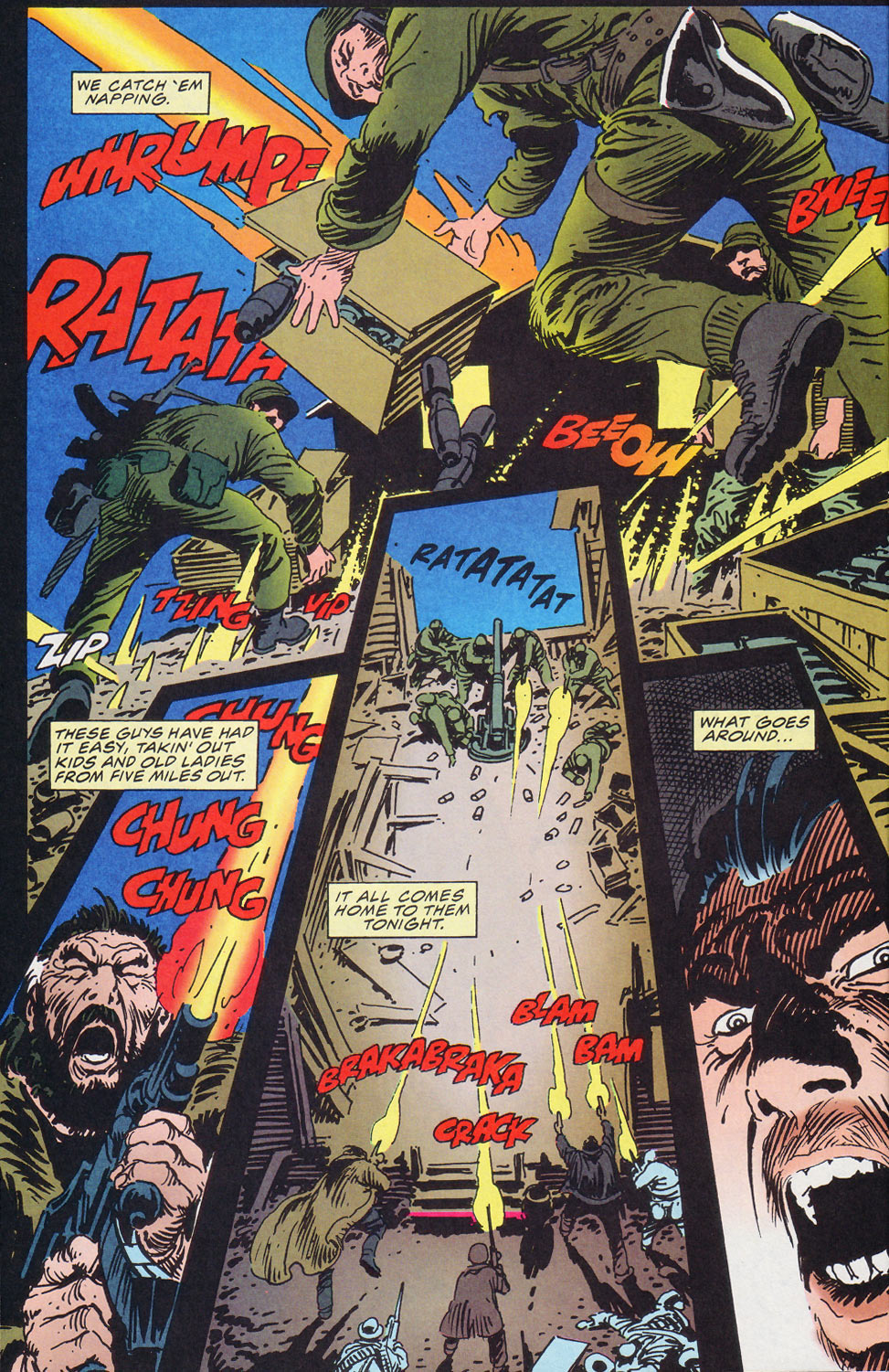 Read online The Punisher War Zone comic -  Issue #35 - 11