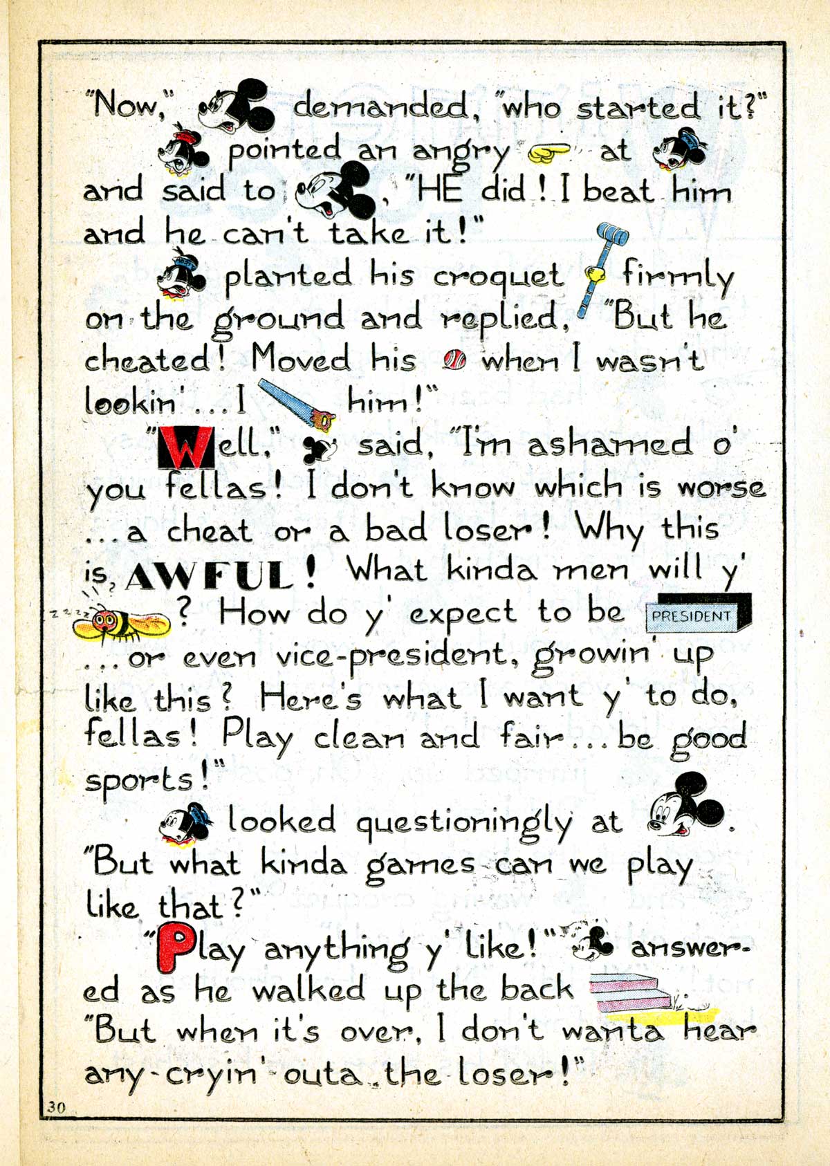 Read online Walt Disney's Comics and Stories comic -  Issue #35 - 32