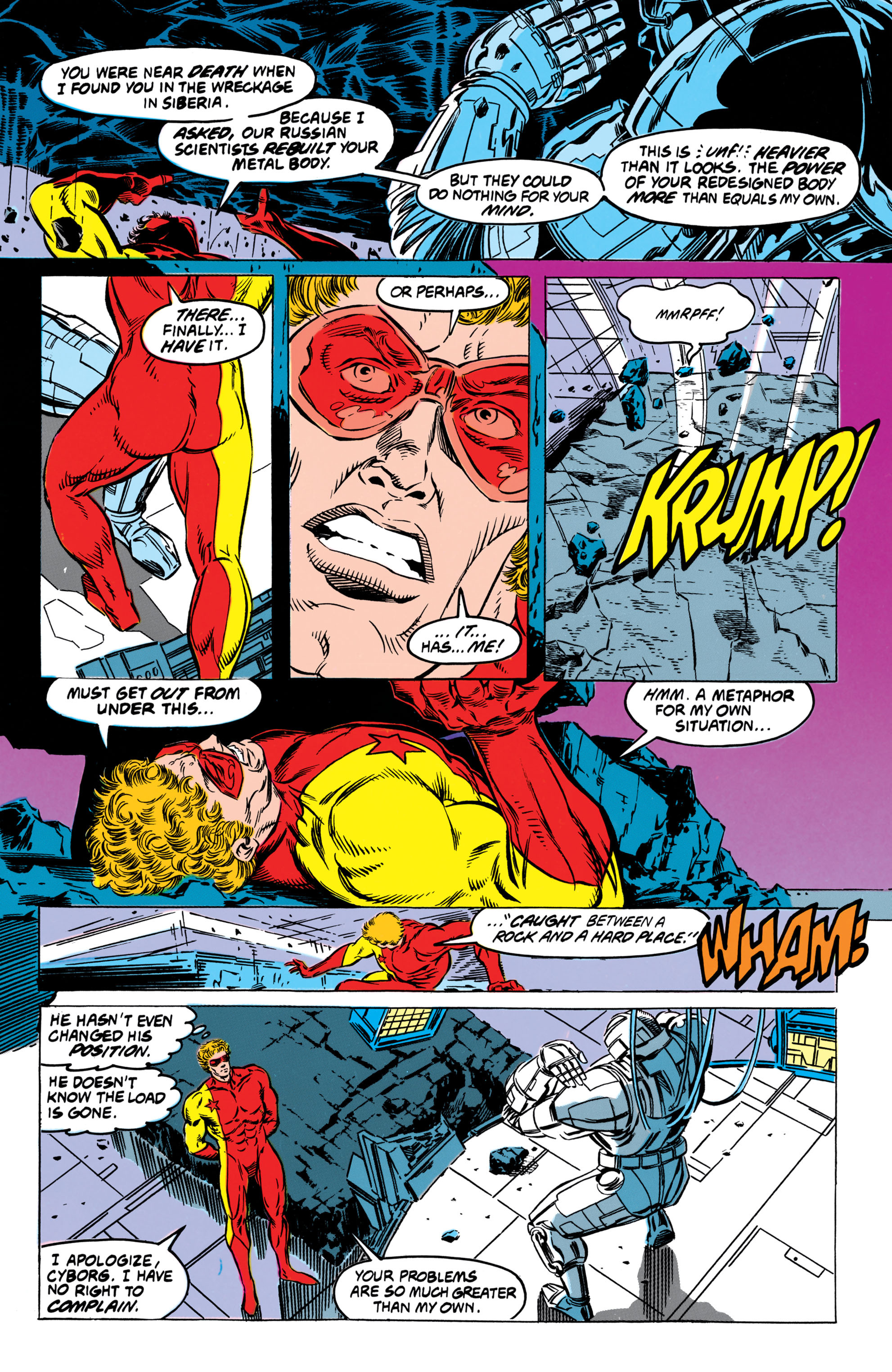 Read online The New Titans (1988) comic -  Issue #87 - 4