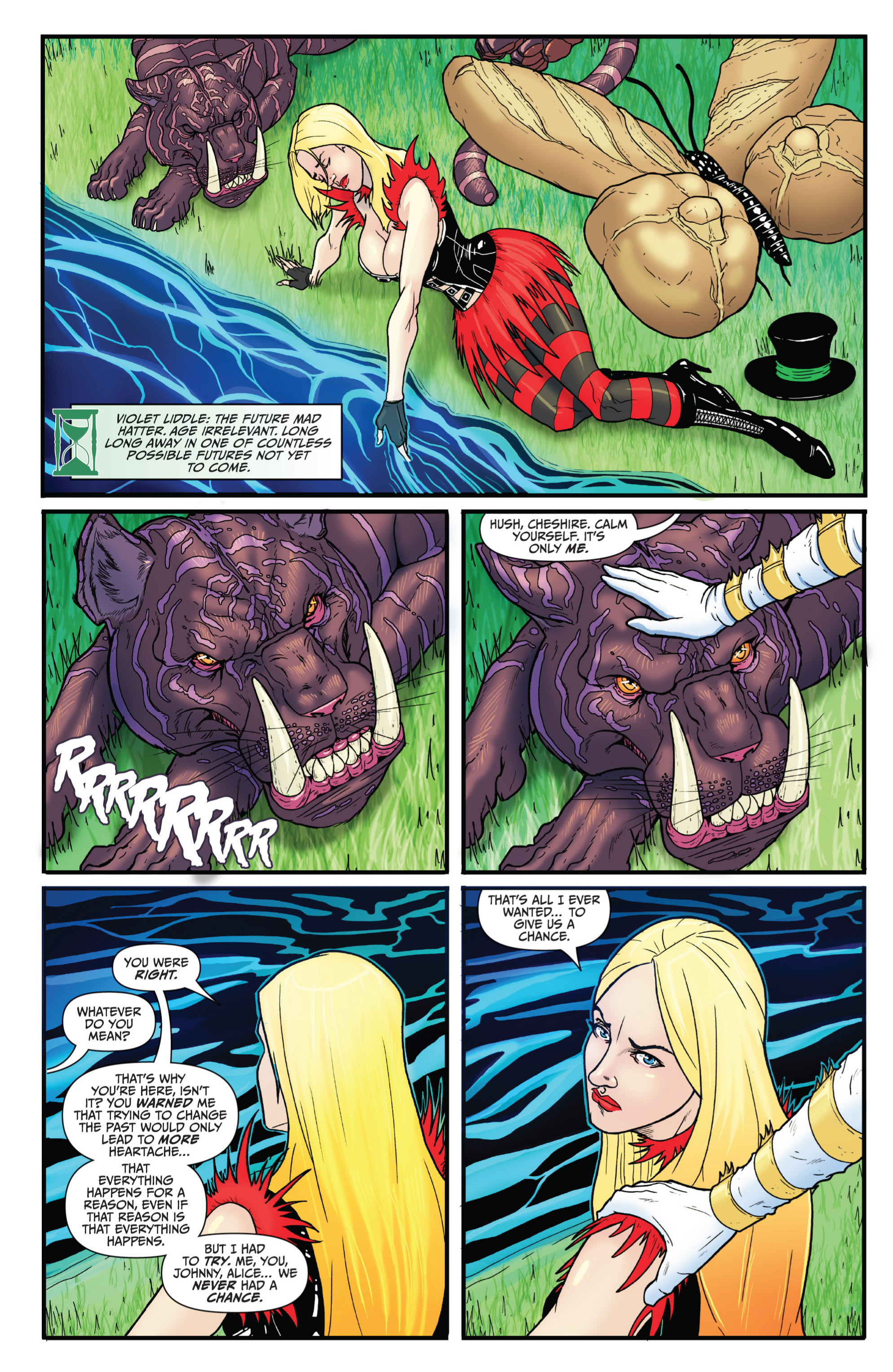 Read online Grimm Fairy Tales presents Wonderland comic -  Issue #10 - 25