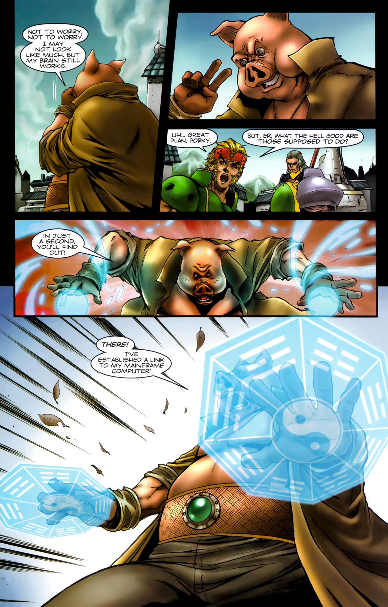 Read online Xin: Journey of the Monkey King comic -  Issue #3 - 8