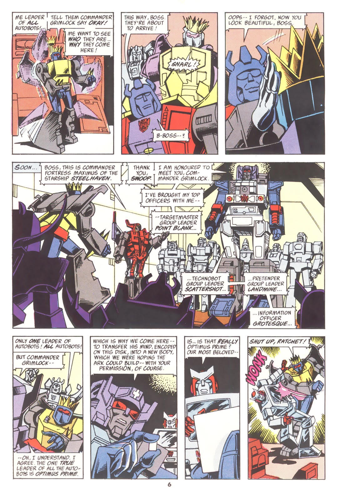 Read online The Transformers (UK) comic -  Issue #174 - 6