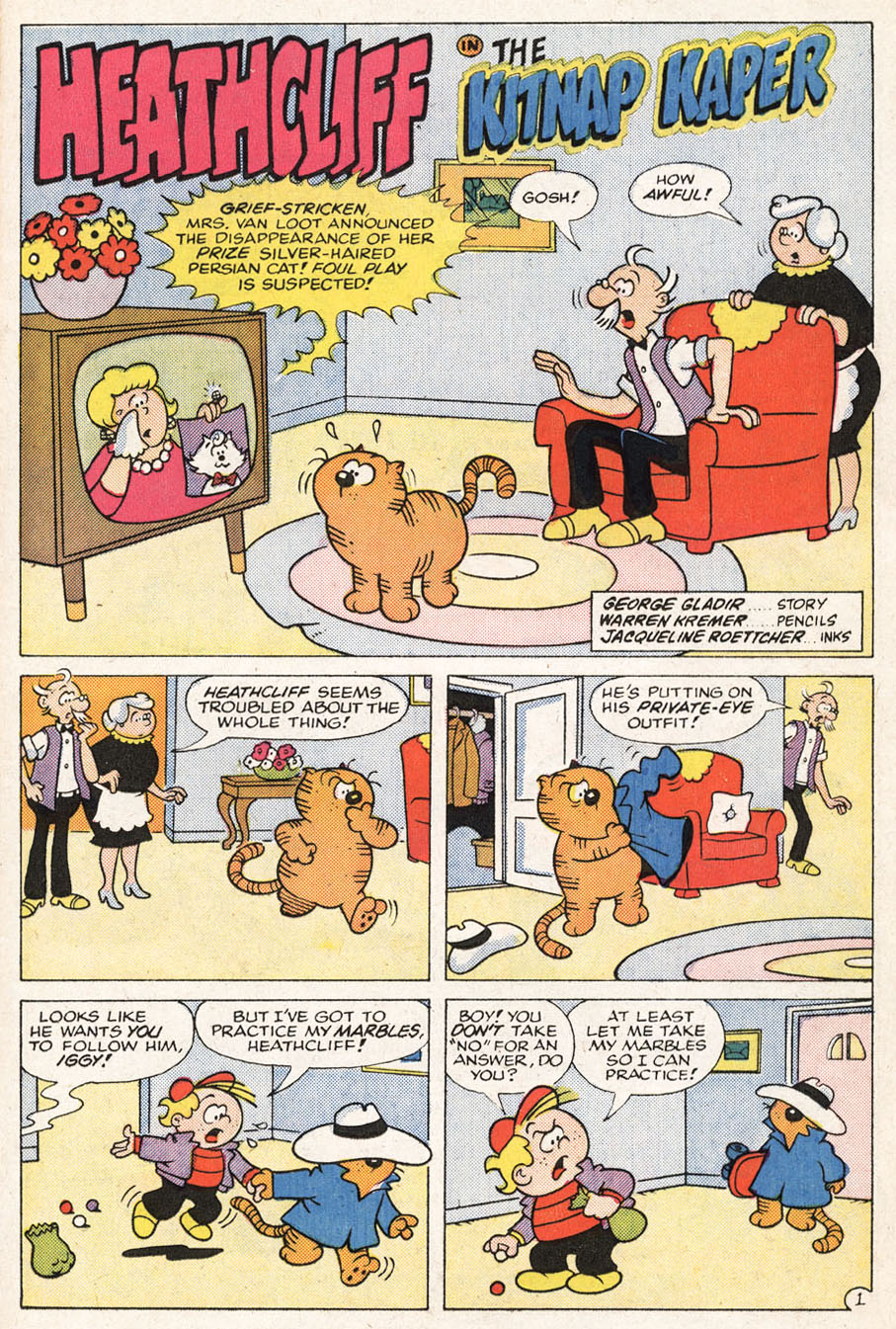 Read online Heathcliff comic -  Issue #12 - 21