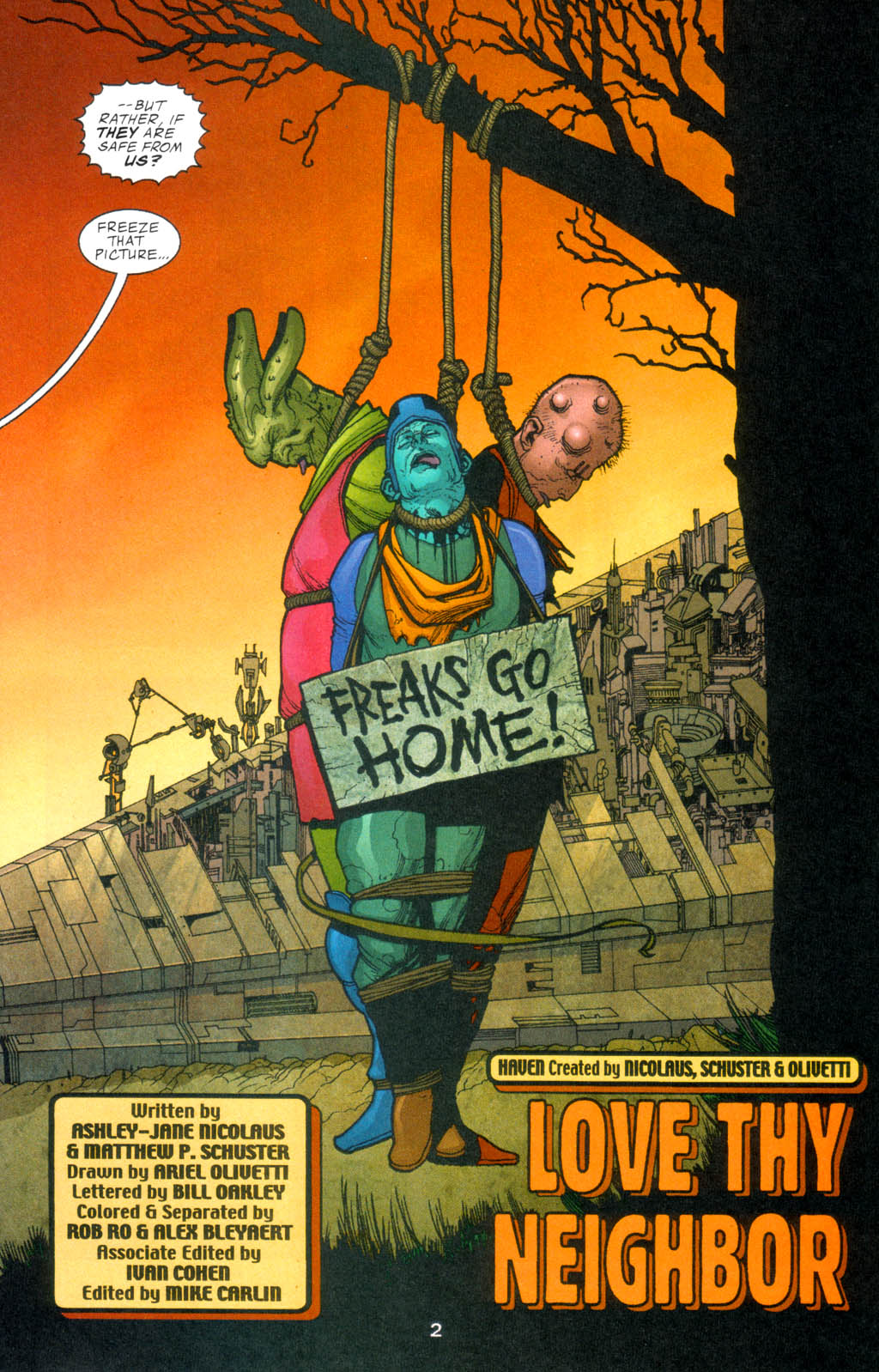 Read online Haven: The Broken City comic -  Issue #5 - 3