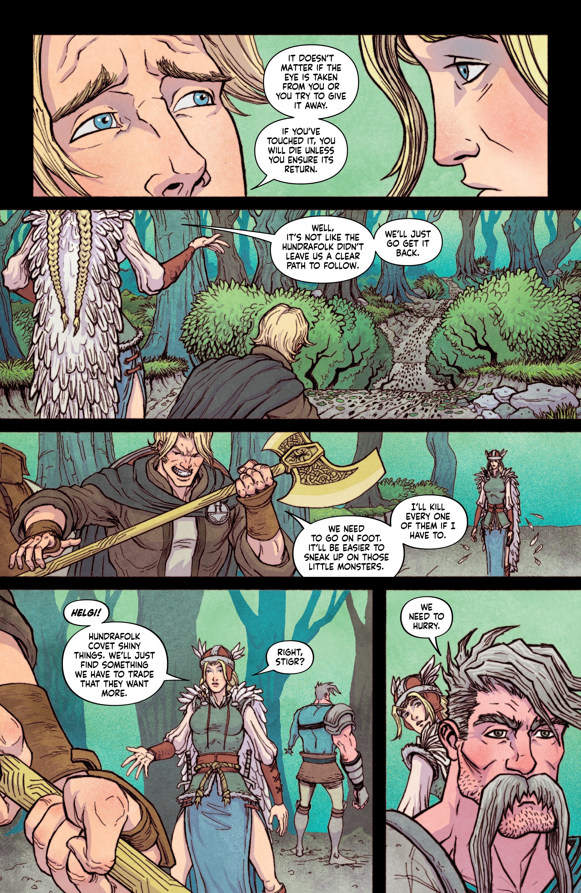 Read online Beware the Eye of Odin comic -  Issue #1 - 40