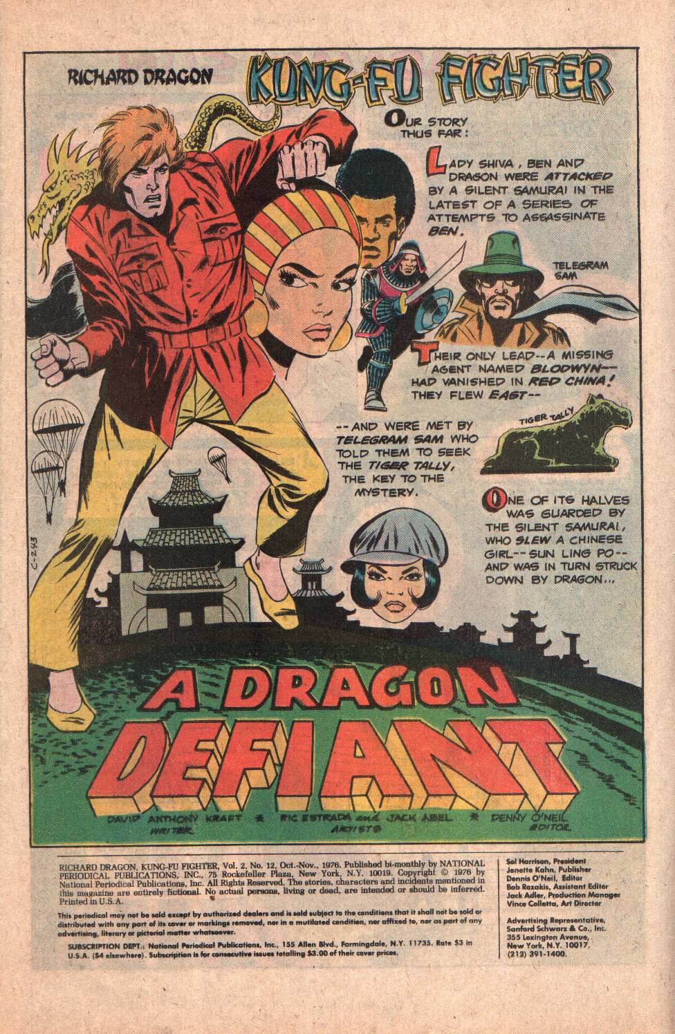 Read online Richard Dragon, Kung-Fu Fighter comic -  Issue #12 - 3