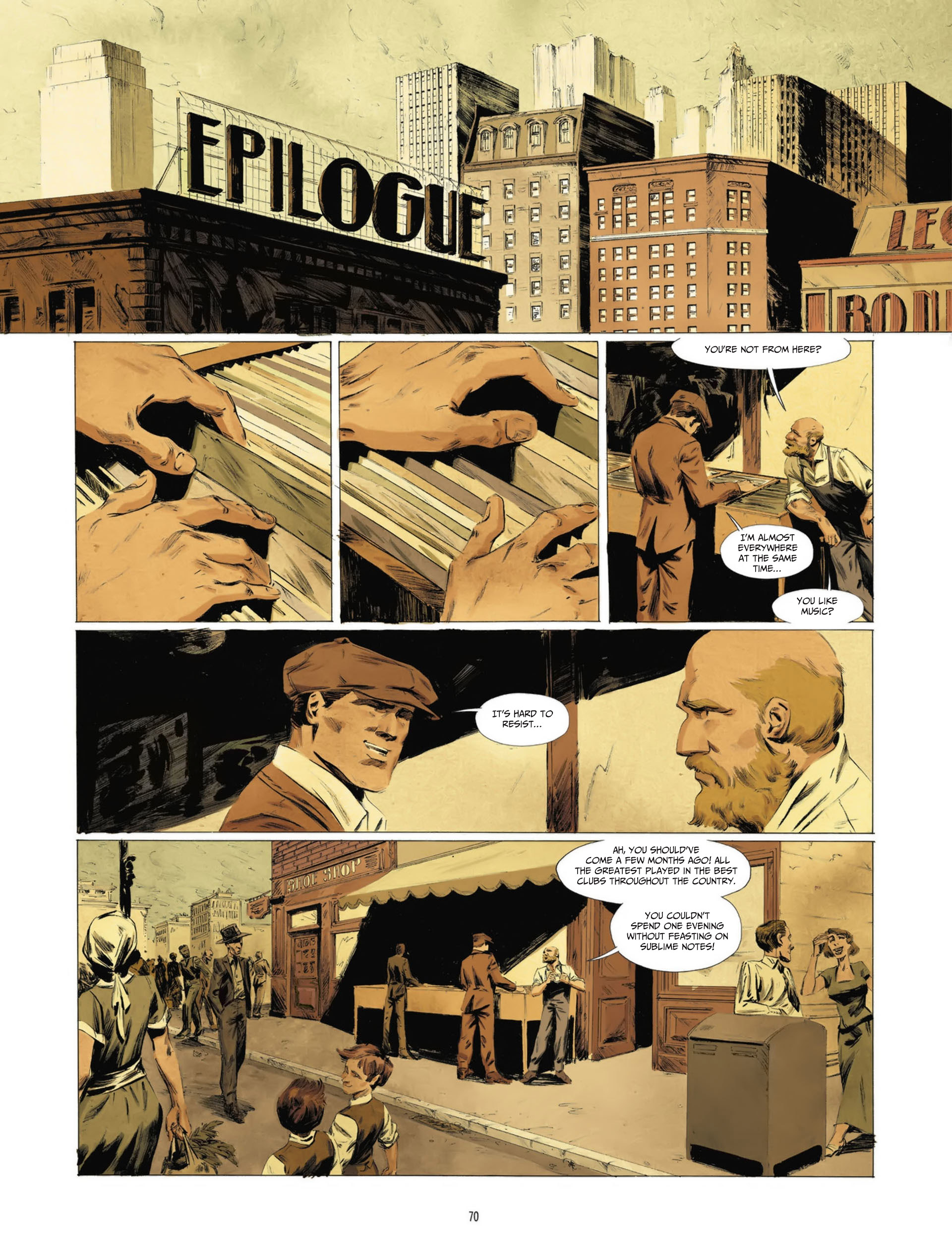 Read online Blue Note comic -  Issue #2 - 70
