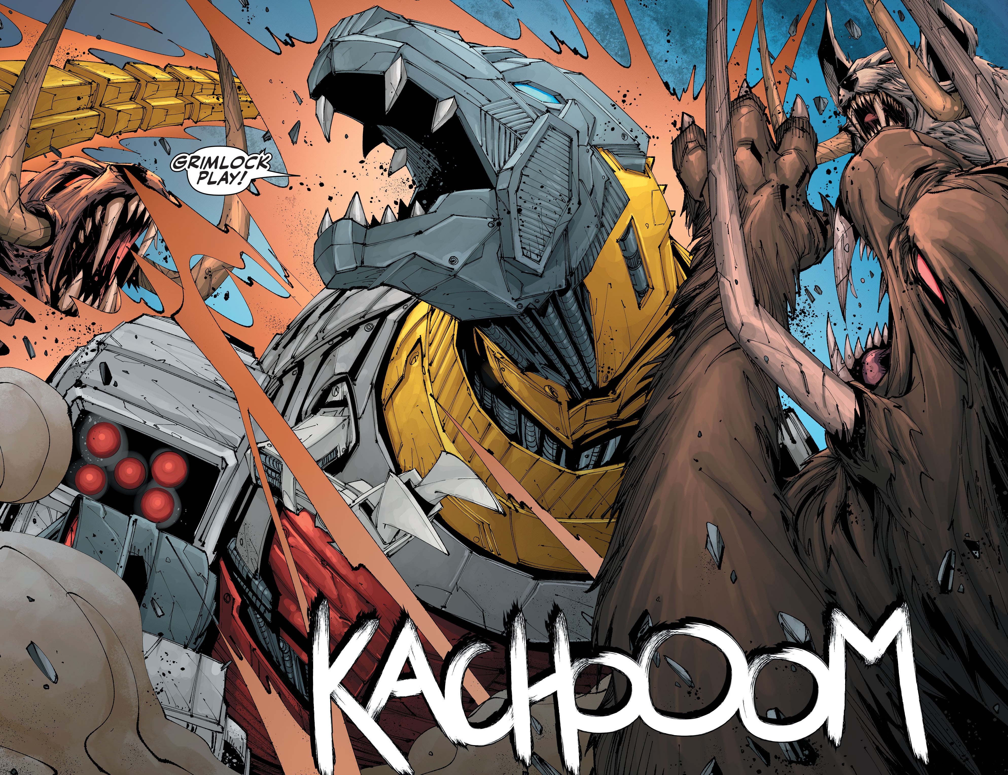 Read online Transformers: King Grimlock comic -  Issue #1 - 11
