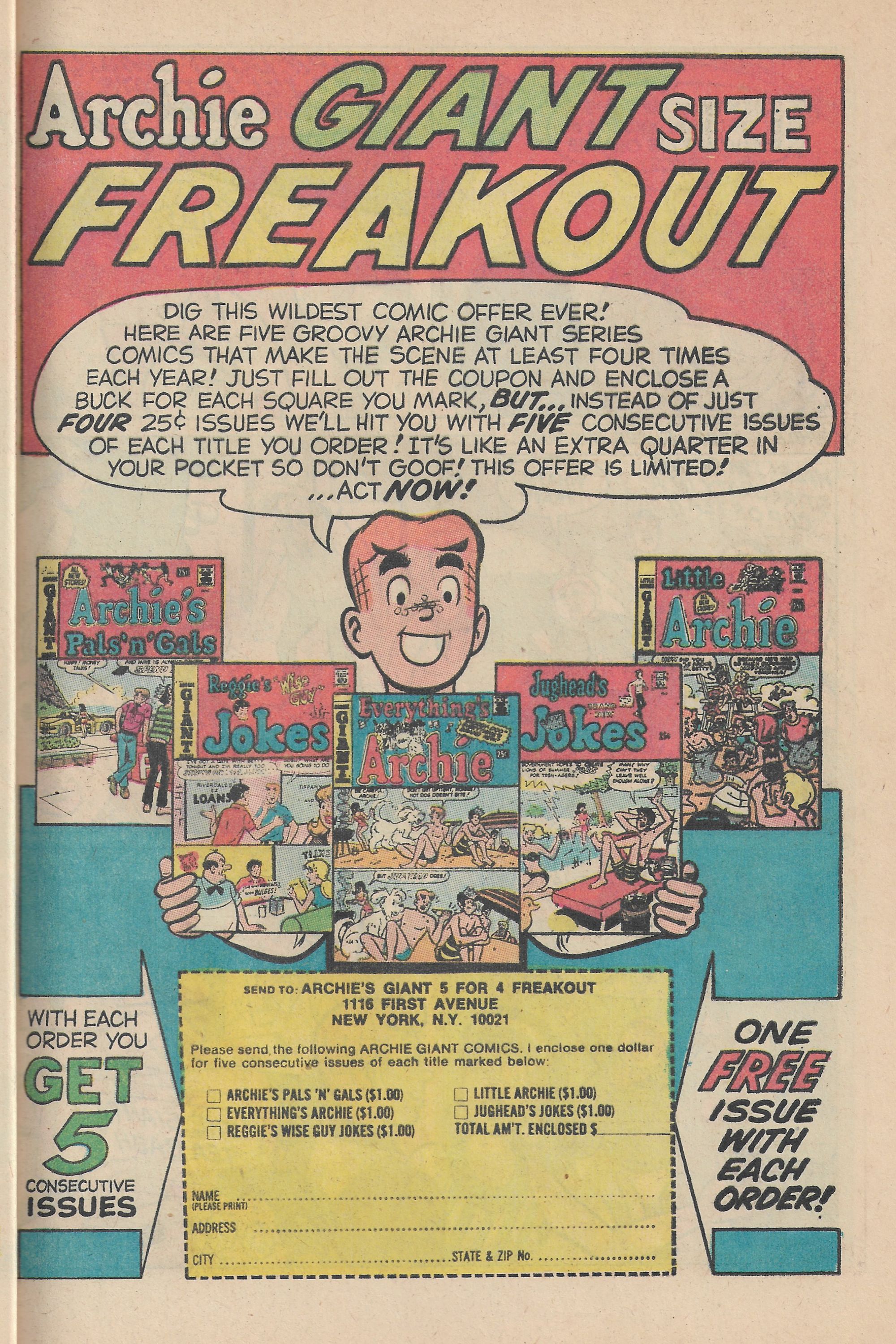 Read online Archie's Pals 'N' Gals (1952) comic -  Issue #55 - 31