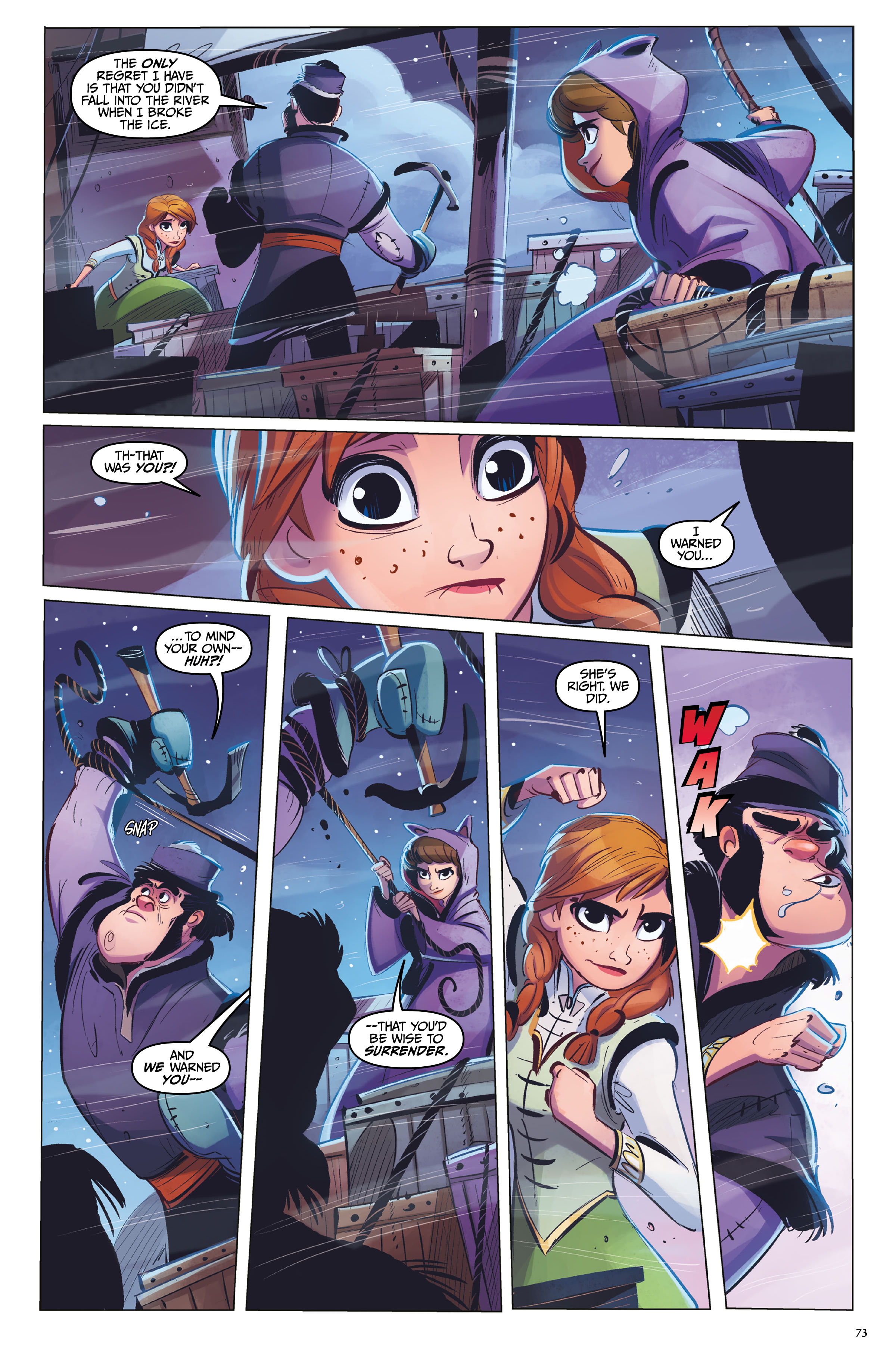 Read online Disney Frozen Library Edition comic -  Issue # TPB (Part 1) - 75