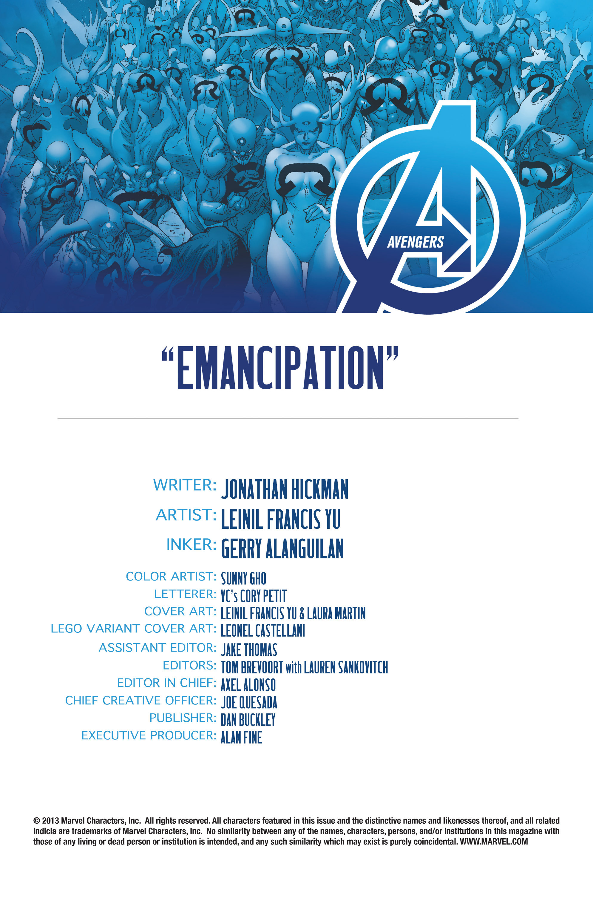 Read online Avengers by Jonathan Hickman Omnibus comic -  Issue # TPB 1 (Part 9) - 96