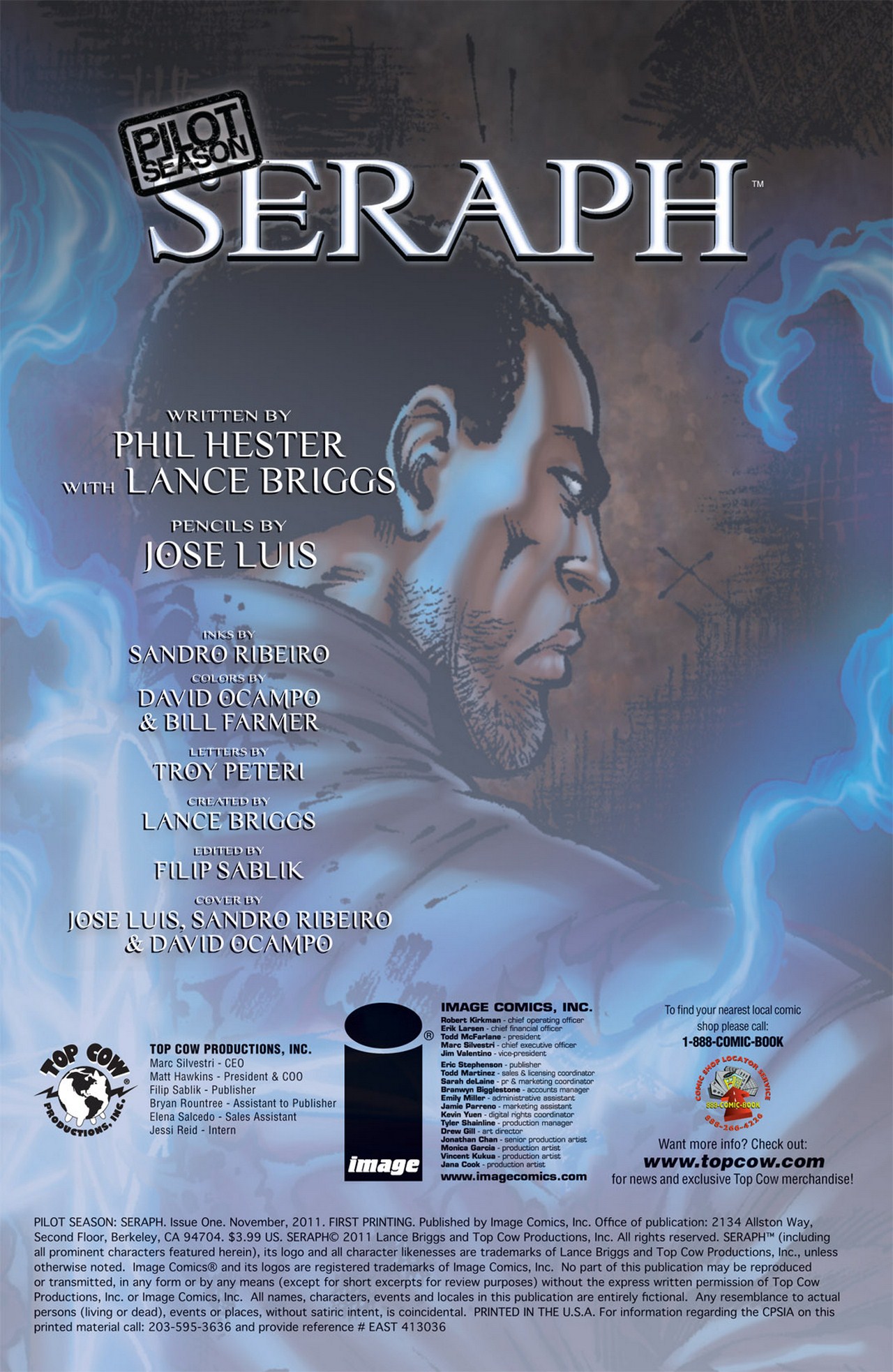 Read online Pilot Season 2011 comic -  Issue # Issue Seraph - 2