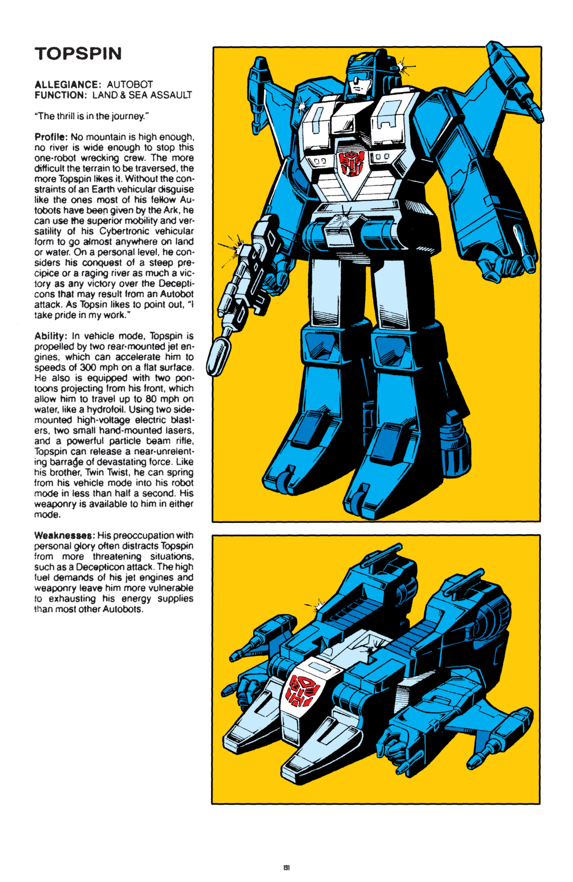 Read online The Transformers Classics comic -  Issue # TPB 8 - 188