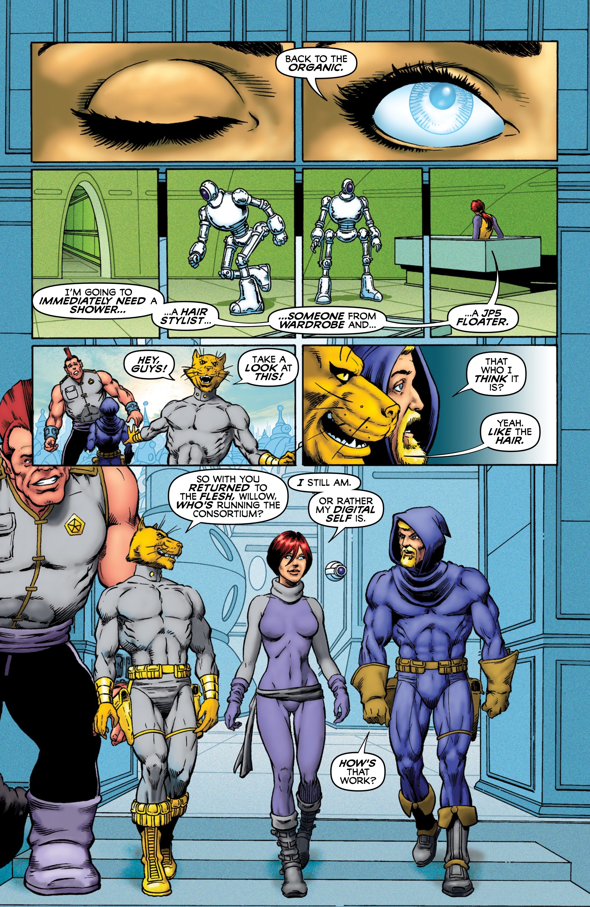 Read online Dreadstar Returns comic -  Issue # TPB - 40