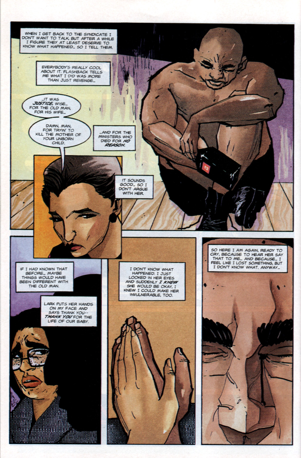 Read online Wise Son: The White Wolf comic -  Issue #4 - 22