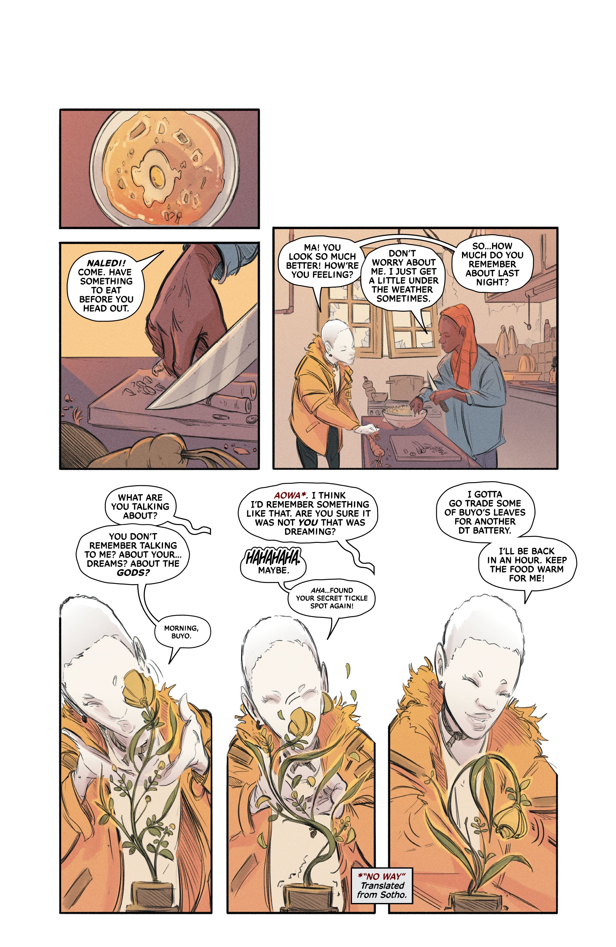 Read online Land of the Living Gods comic -  Issue #1 - 10