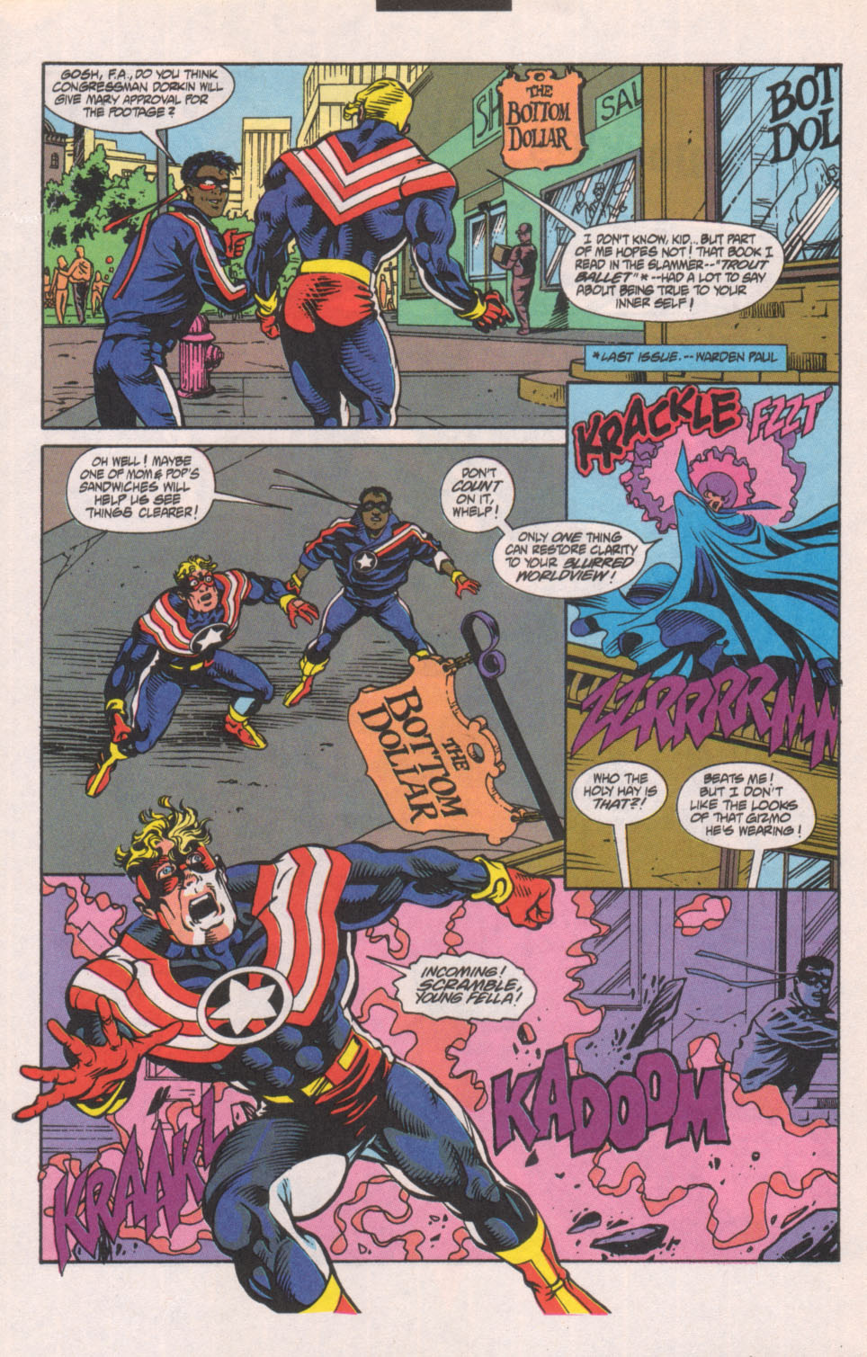 Read online Fighting American (1994) comic -  Issue #5 - 11