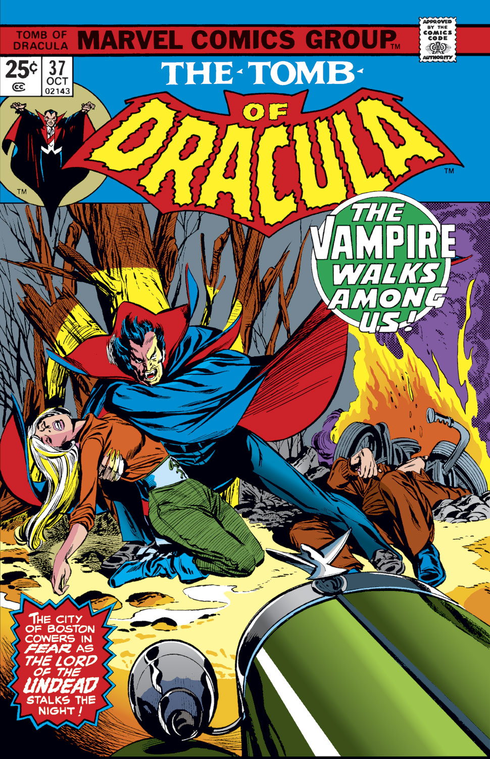 Read online Tomb of Dracula (1972) comic -  Issue #37 - 1
