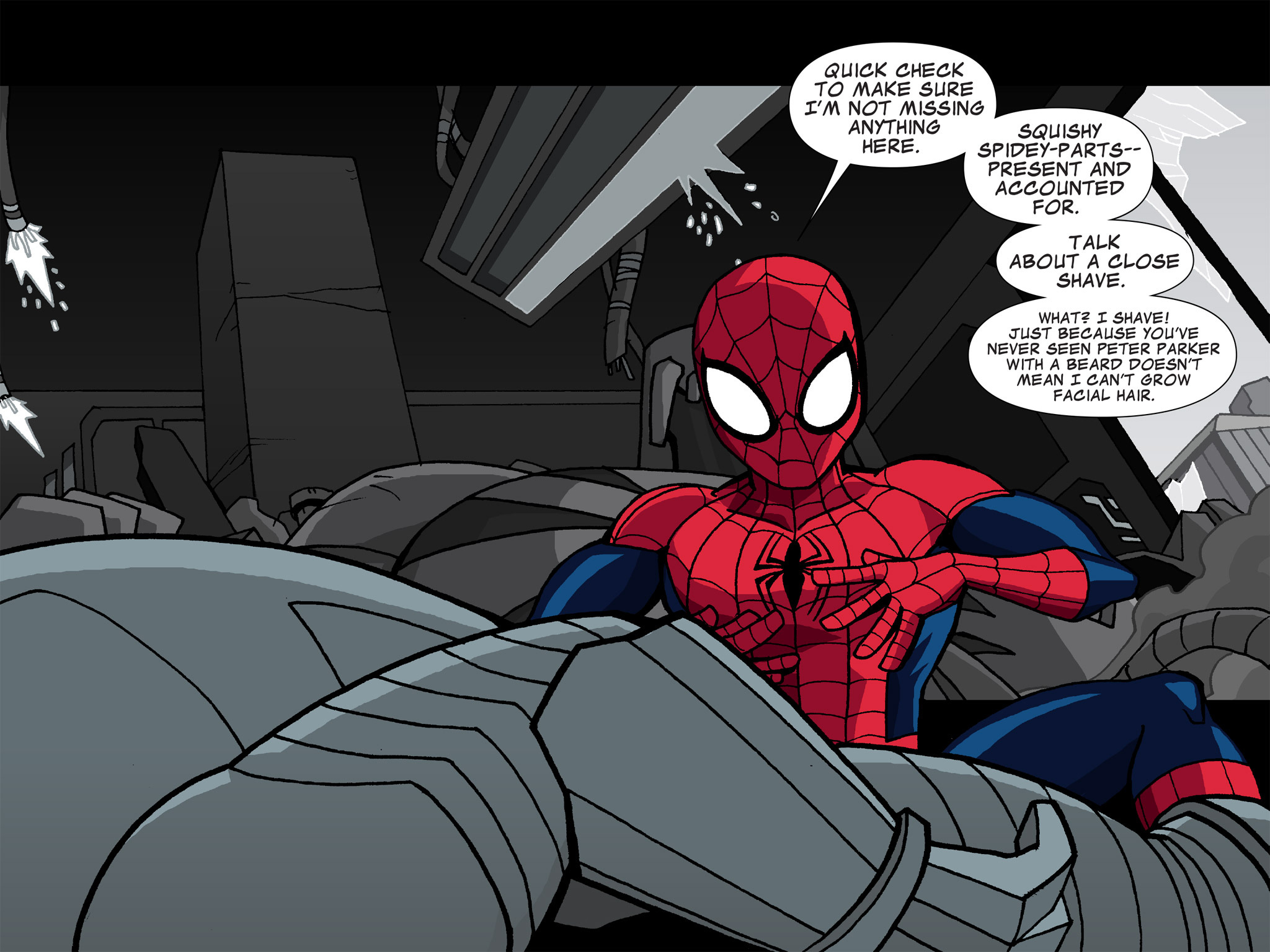 Read online Ultimate Spider-Man (Infinite Comics) (2015) comic -  Issue #5 - 7