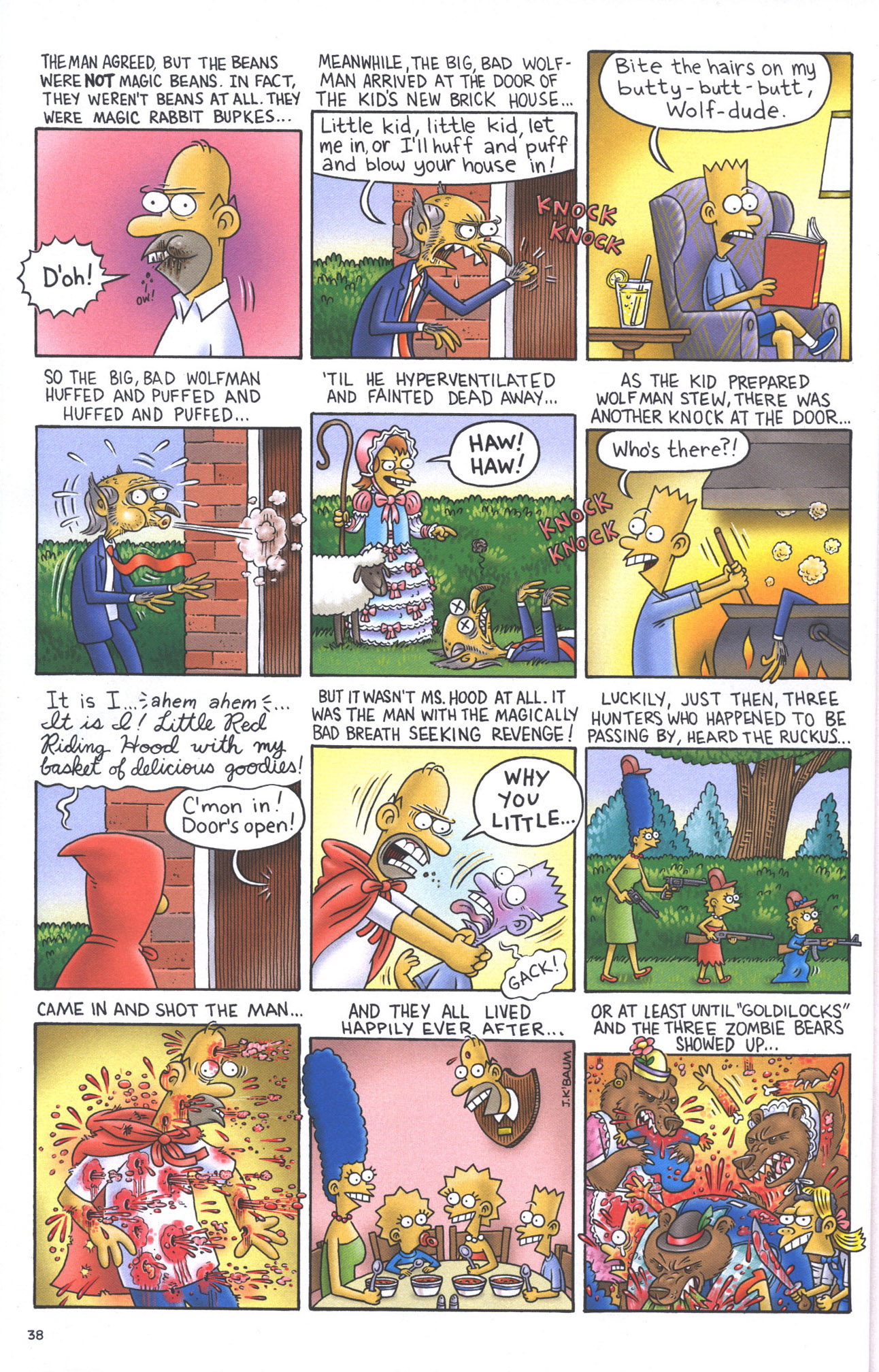 Read online Treehouse of Horror comic -  Issue #15 - 41
