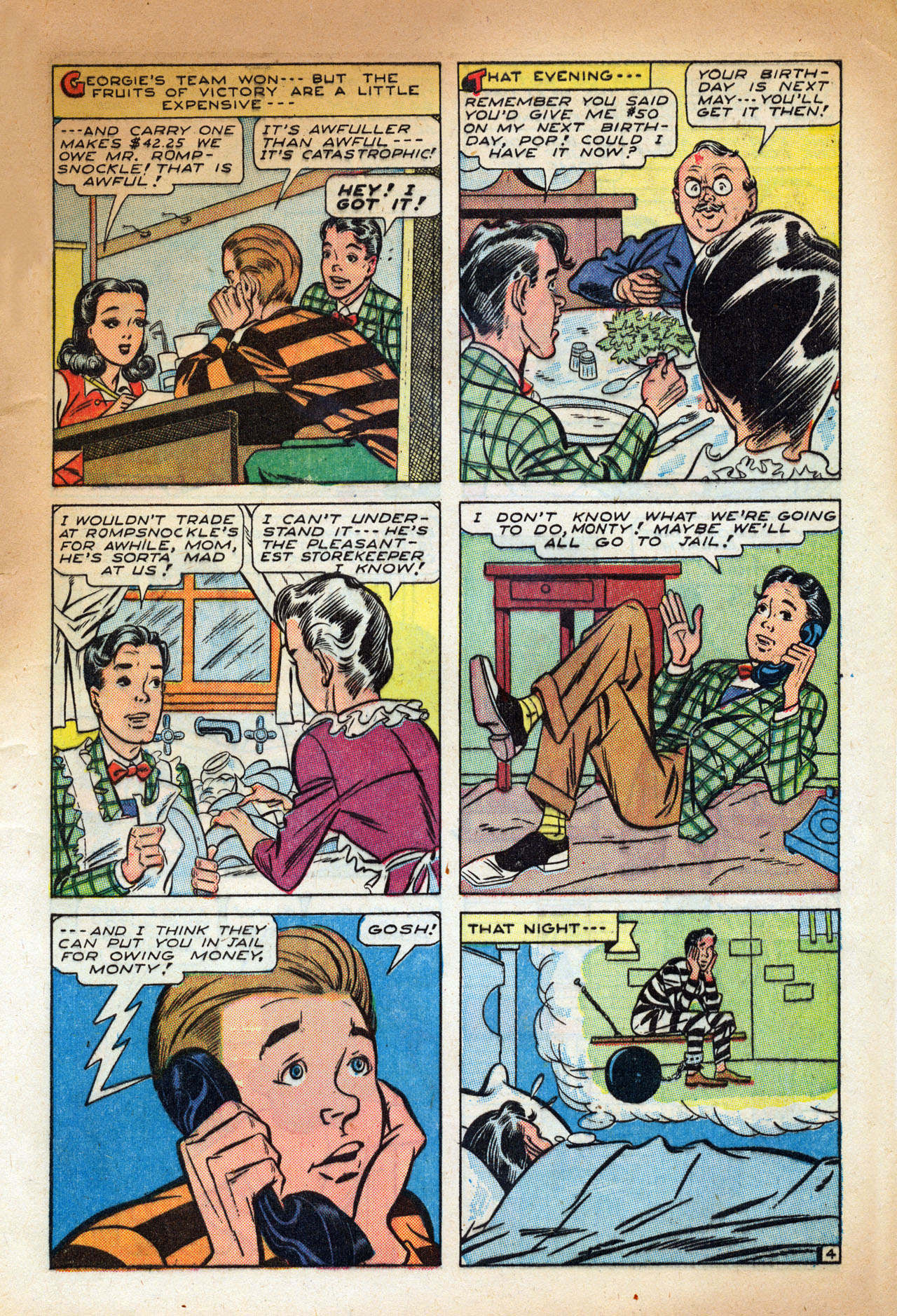 Read online Georgie Comics (1945) comic -  Issue #3 - 13