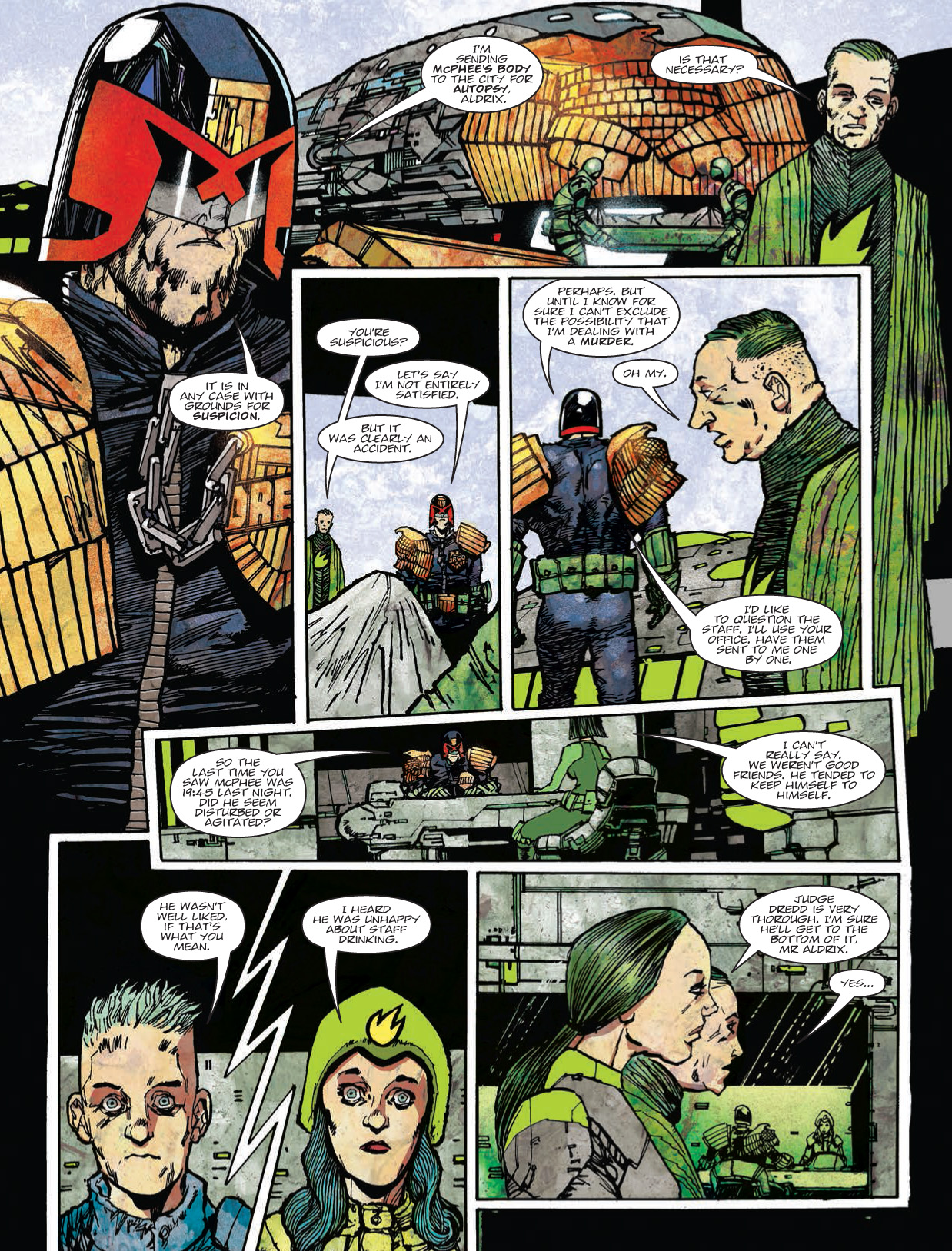 Read online Judge Dredd Megazine (Vol. 5) comic -  Issue #351 - 6