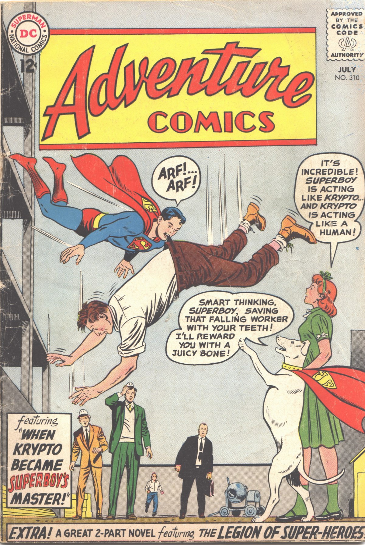Read online Adventure Comics (1938) comic -  Issue #310 - 1