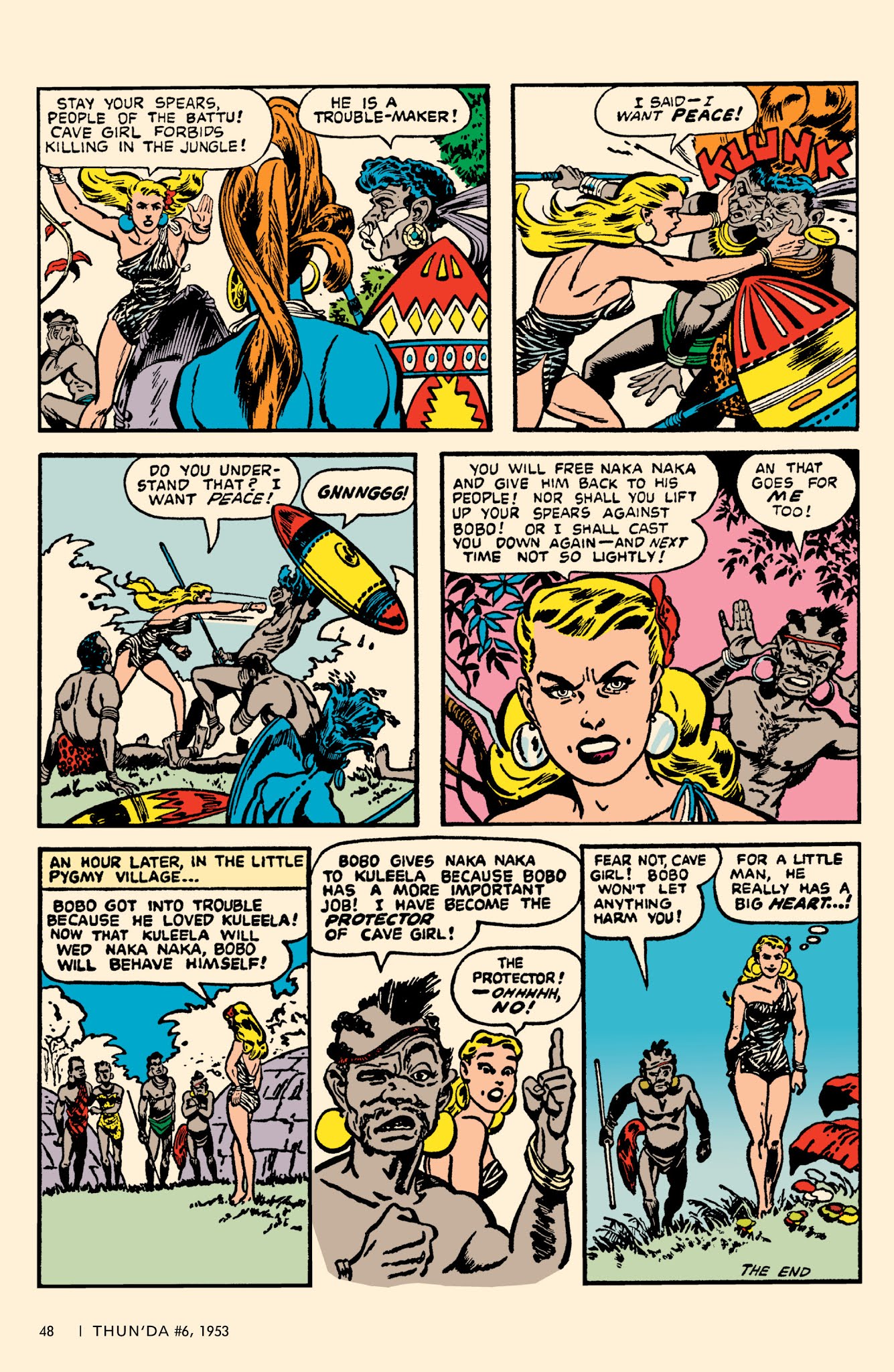 Read online Bob Powell's Complete Cave Girl comic -  Issue # TPB (Part 1) - 49