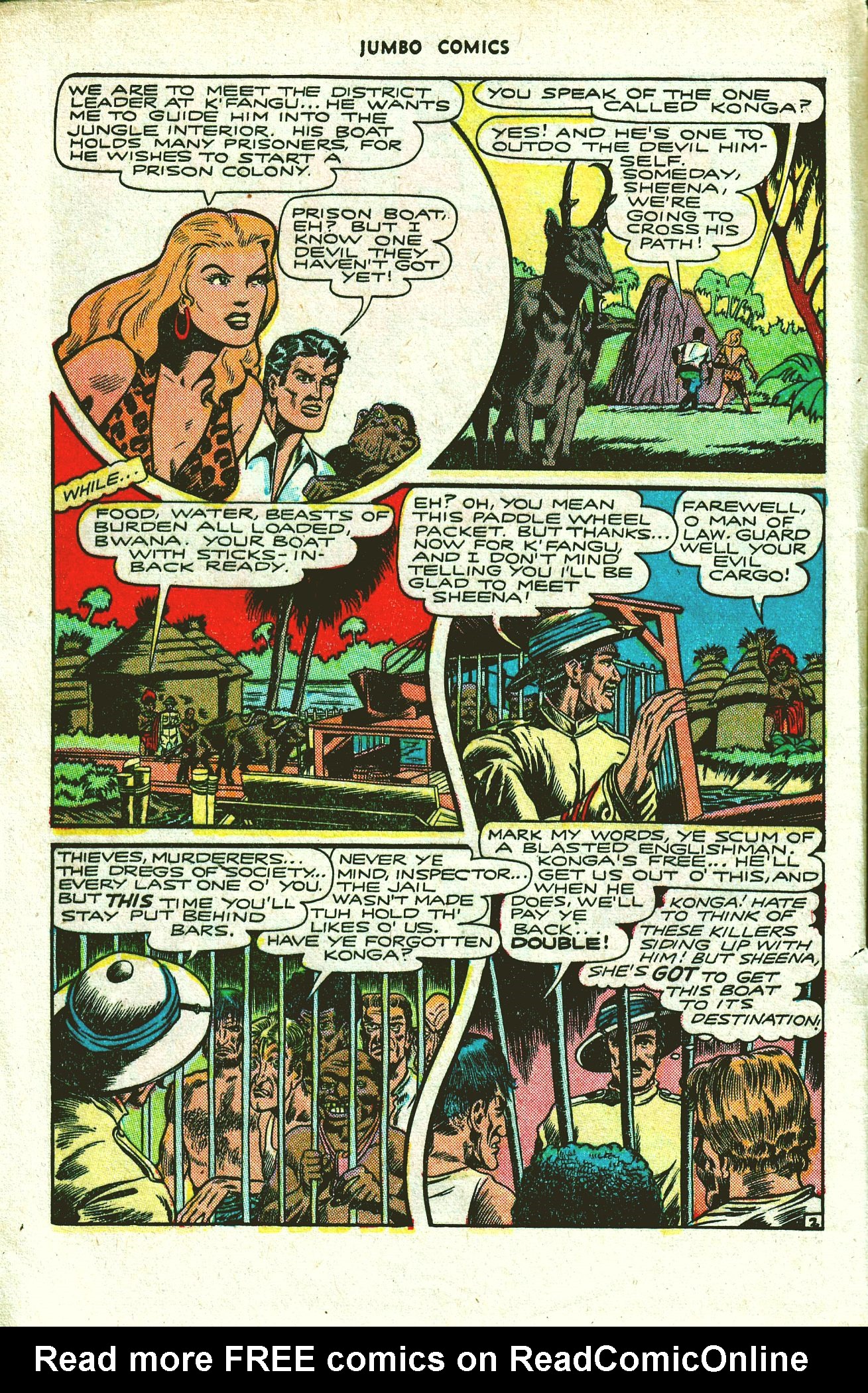 Read online Jumbo Comics comic -  Issue #94 - 5