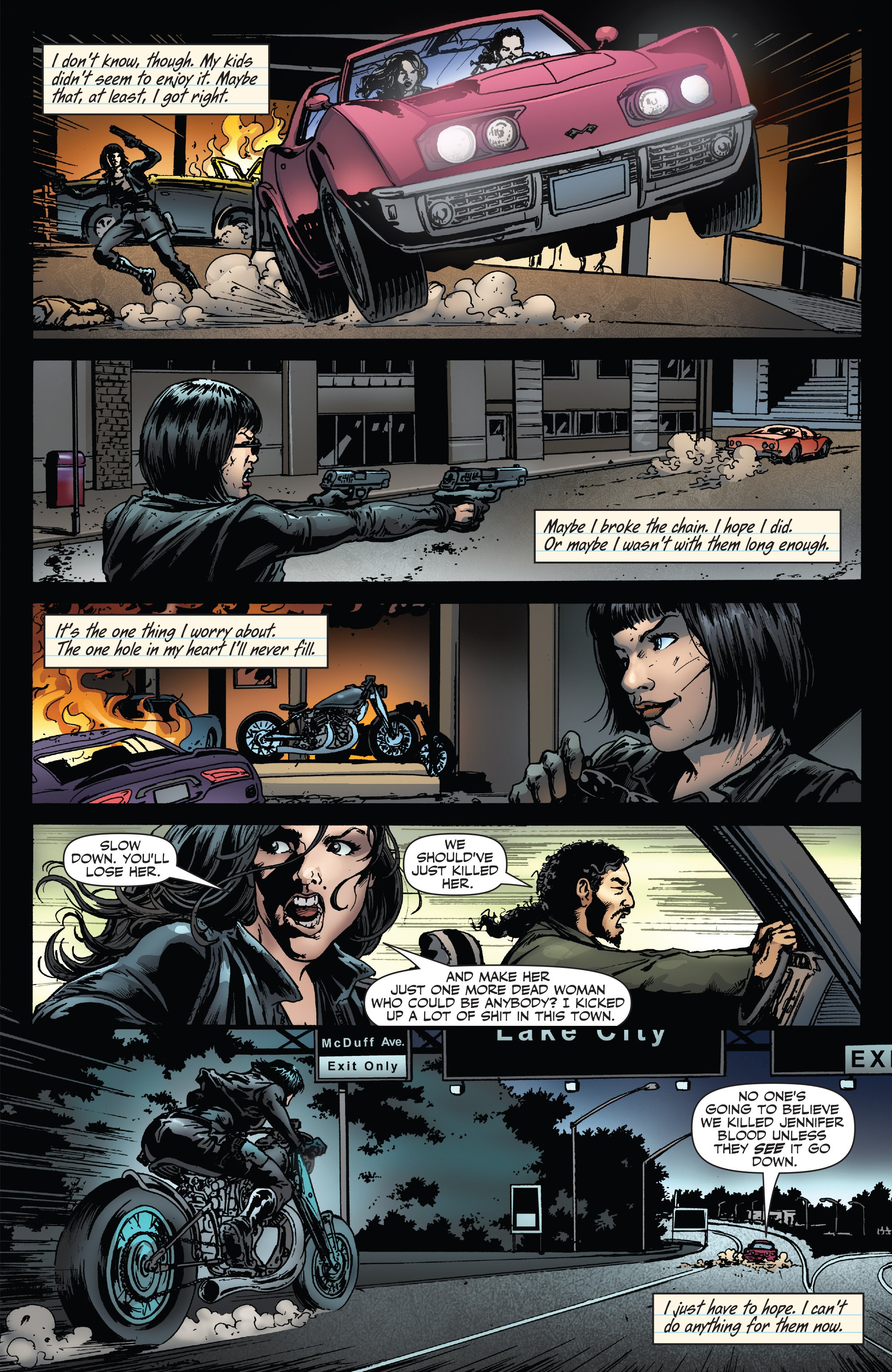 Read online Jennifer Blood: Born Again comic -  Issue #3 - 17