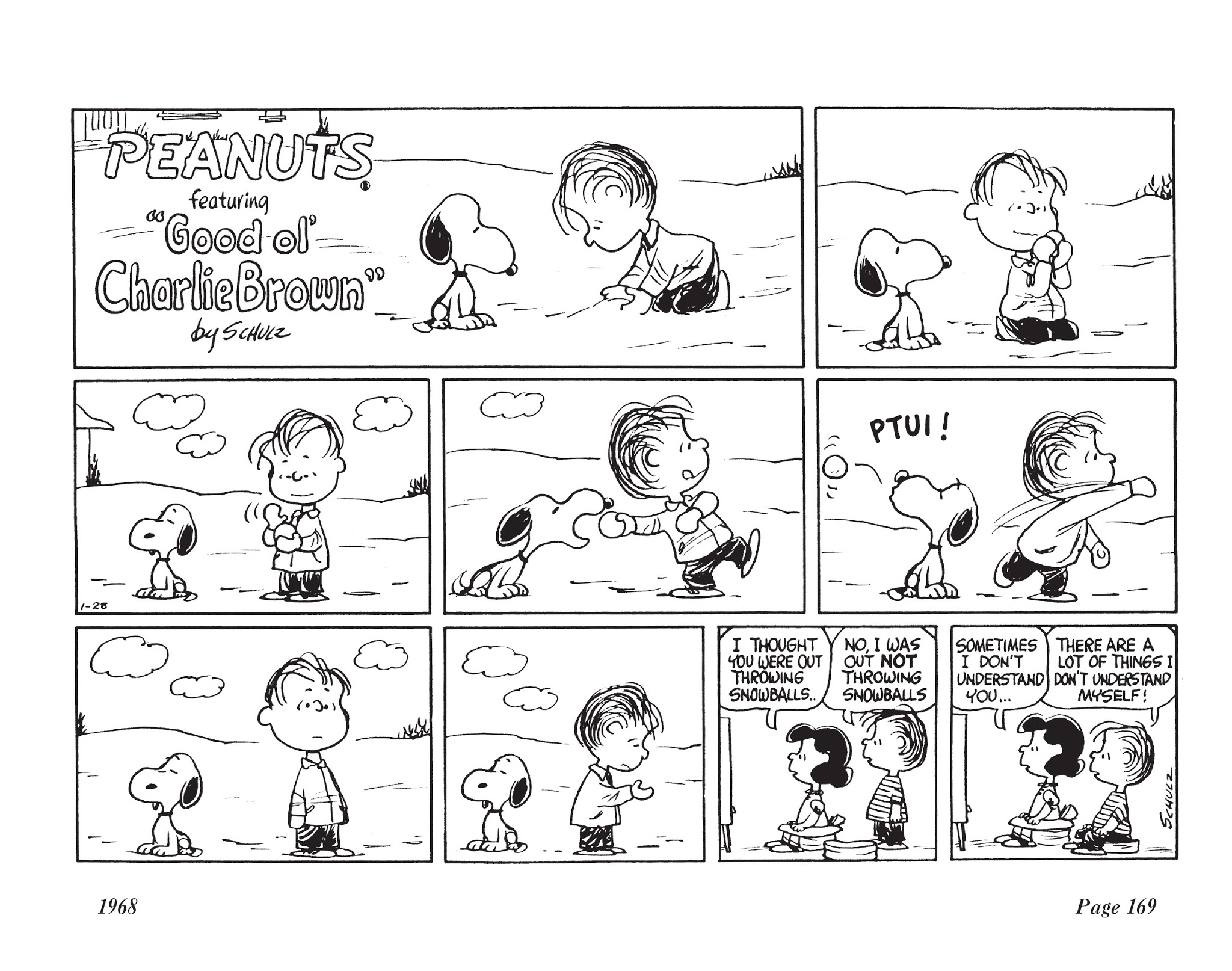 Read online The Complete Peanuts comic -  Issue # TPB 9 - 180