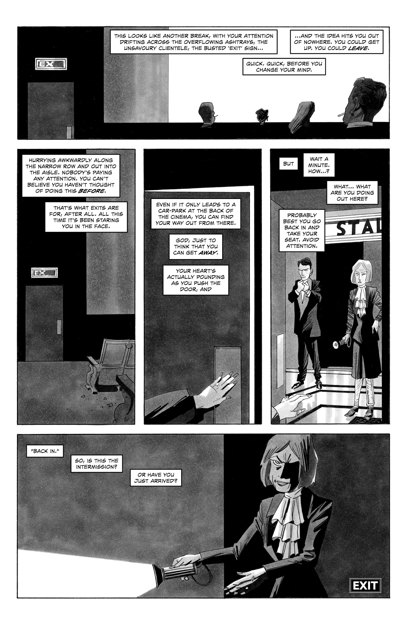 Read online Alan Moore's Cinema Purgatorio comic -  Issue #12 - 12