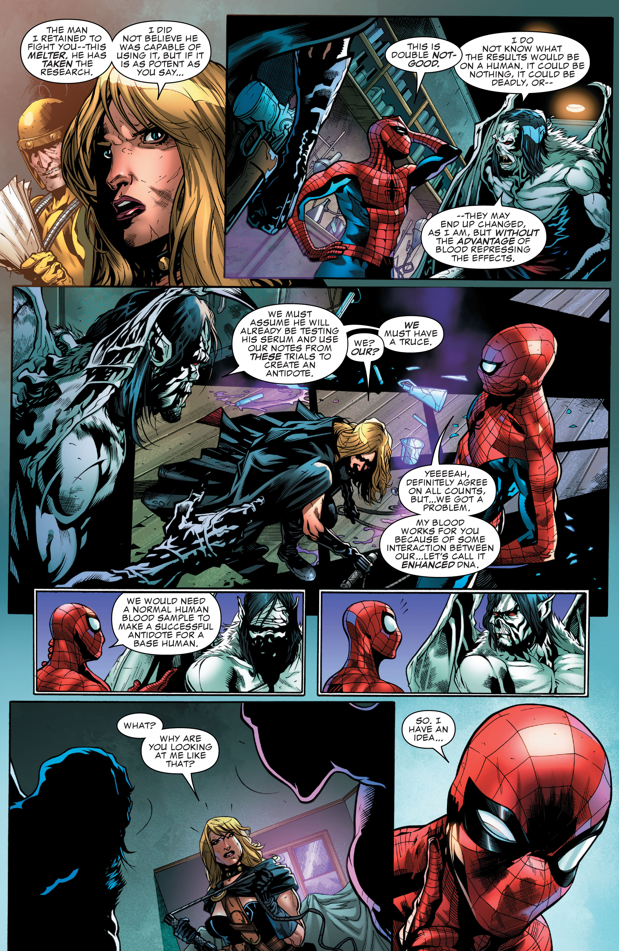 Read online Morbius comic -  Issue #5 - 5