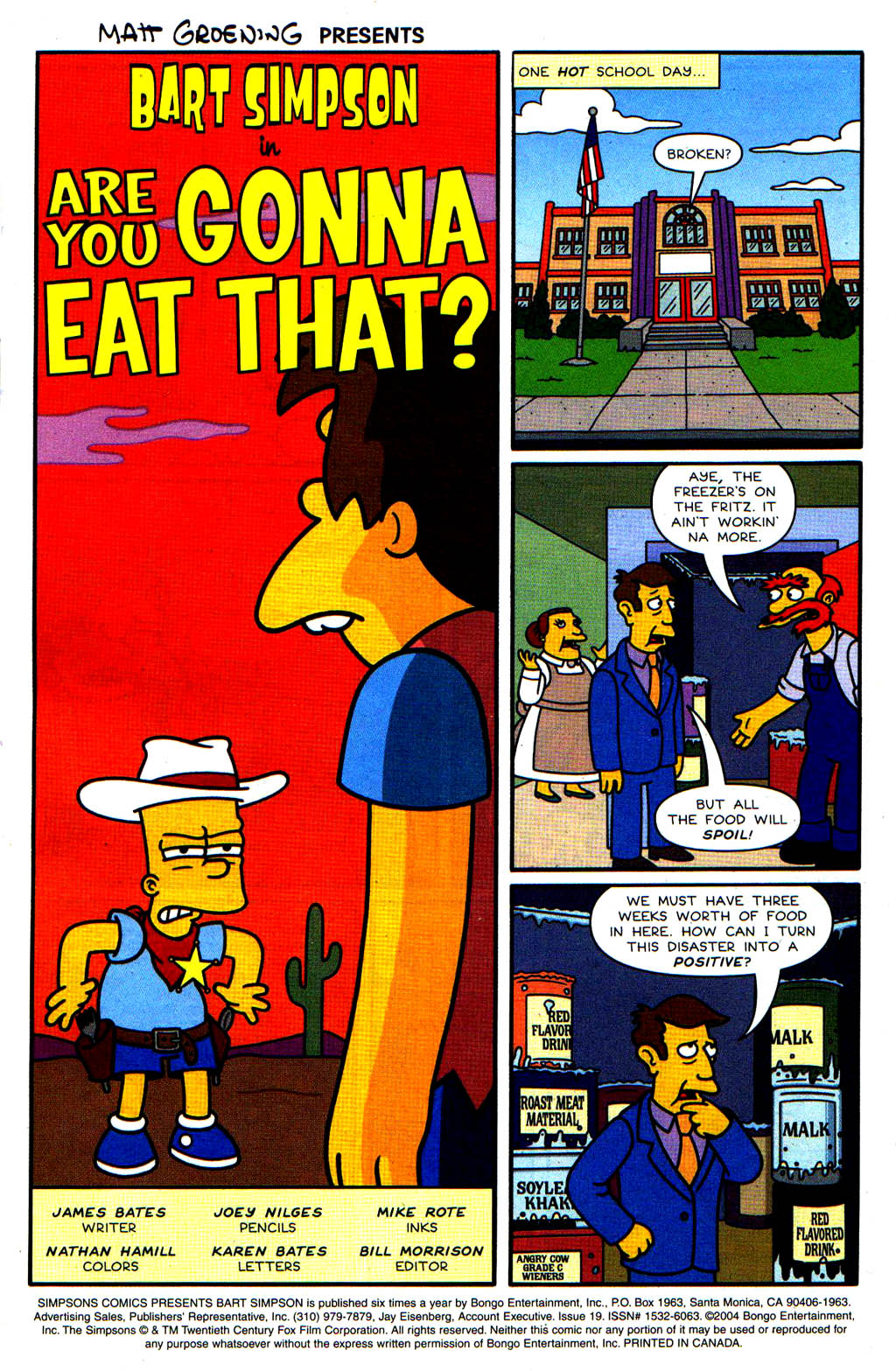 Read online Bart Simpson comic -  Issue #19 - 2
