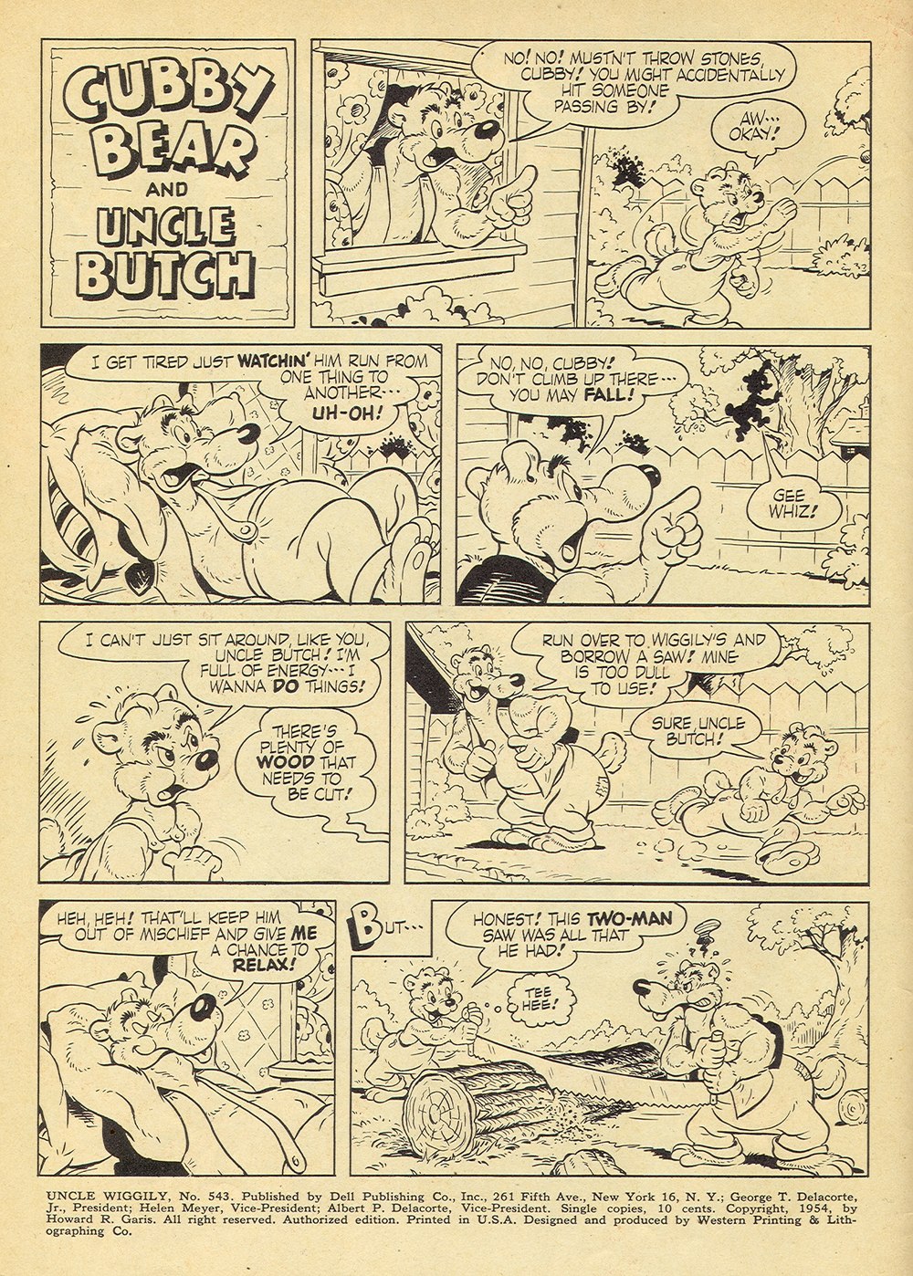 Read online Four Color Comics comic -  Issue #543 - 2